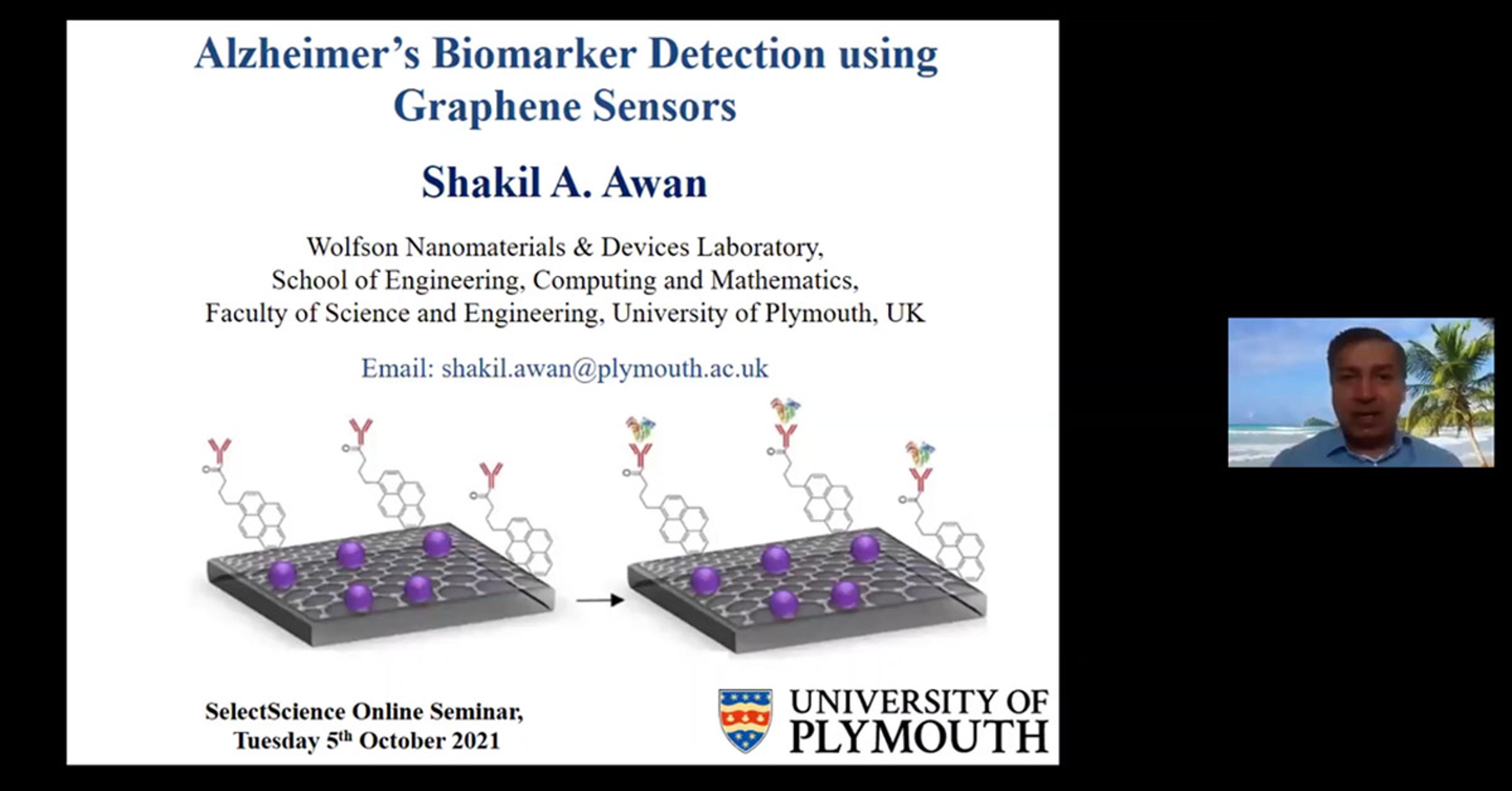 Alzheimer's biomarker detection using graphene sensors Alzheimer's biomarker detection using graphene sensors