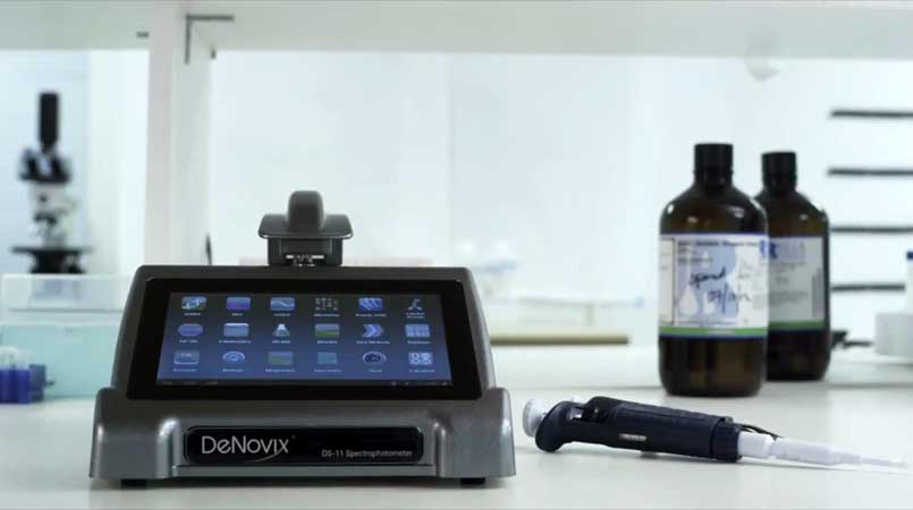DeNovix DS -11 Microvolume UV-Vis Spectrophotometer DeNovix DS -11 Microvolume UV-Vis Spectrophotometer