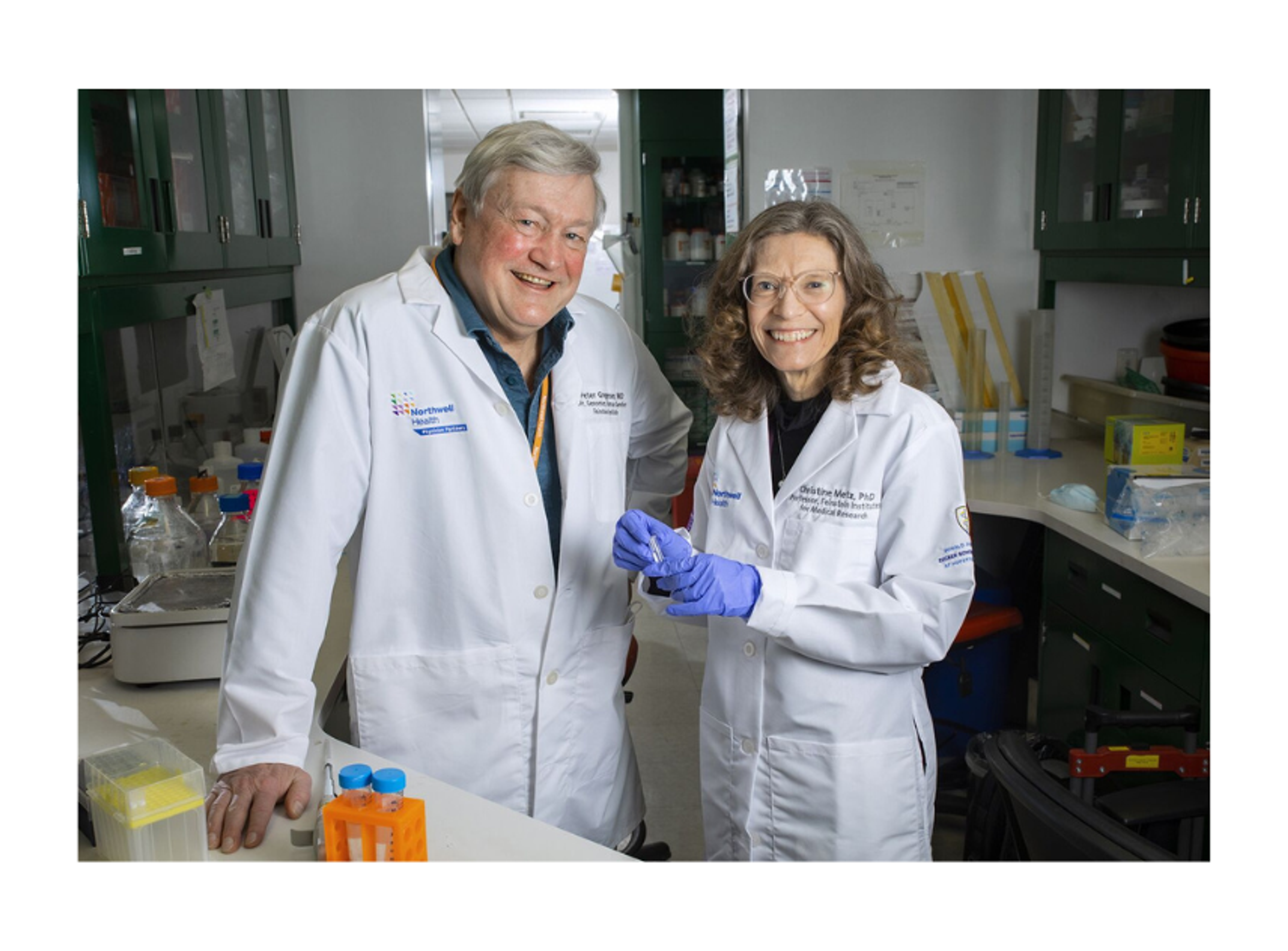 Dr. Peter K. Gregersen and Dr. Christine N. Metz lead the Research OutSmarts Endometriosis (ROSE) study
