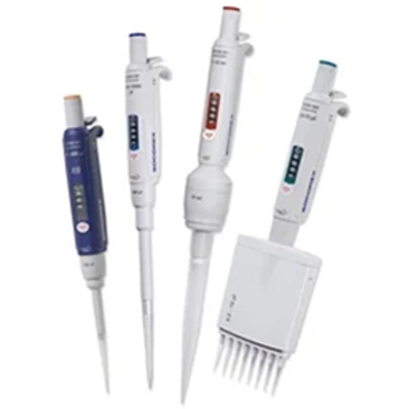 Reliable and ergonomic micropipettes for comfortable small volume pipetting