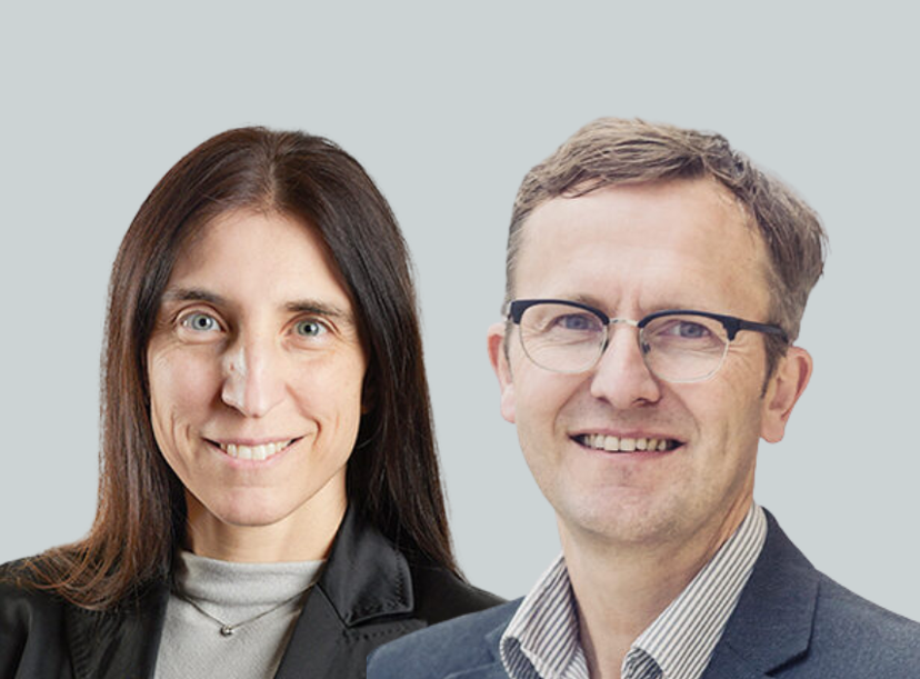 Marina Galvani and Paul Walker, VP, Head of Toxicology and Innovation Efficiency, Cyprotex
