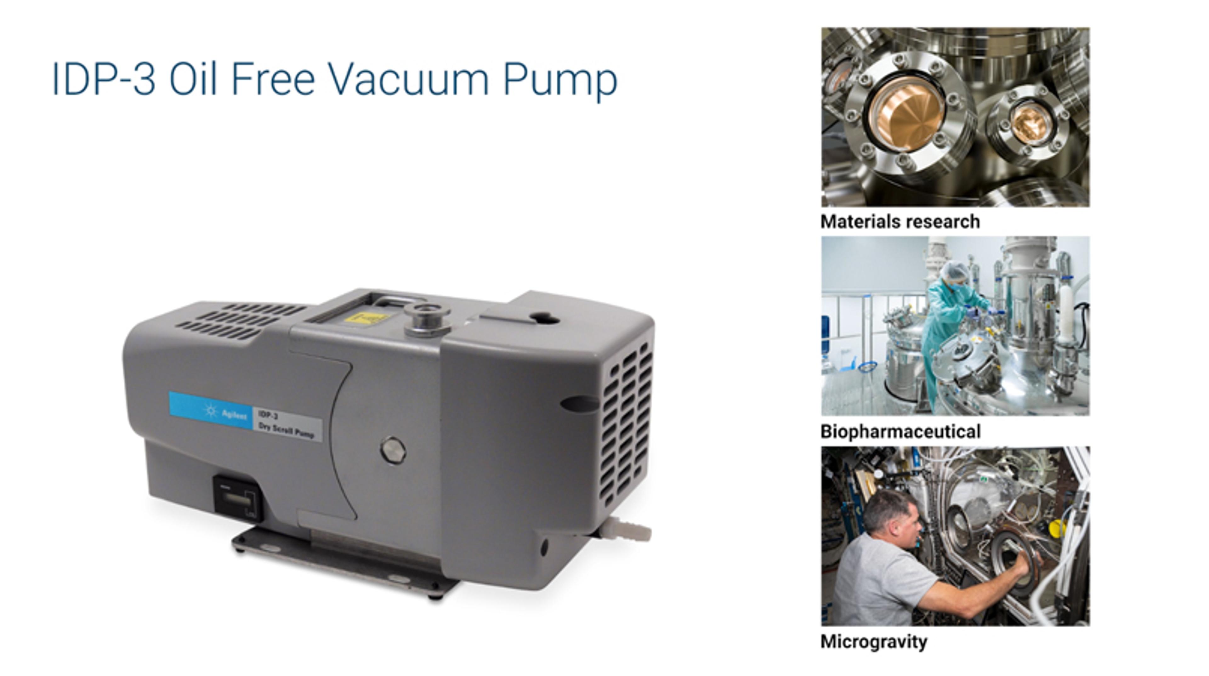 Dry Scroll technology for rough vacuum applications Dry Scroll technology for rough vacuum applications
