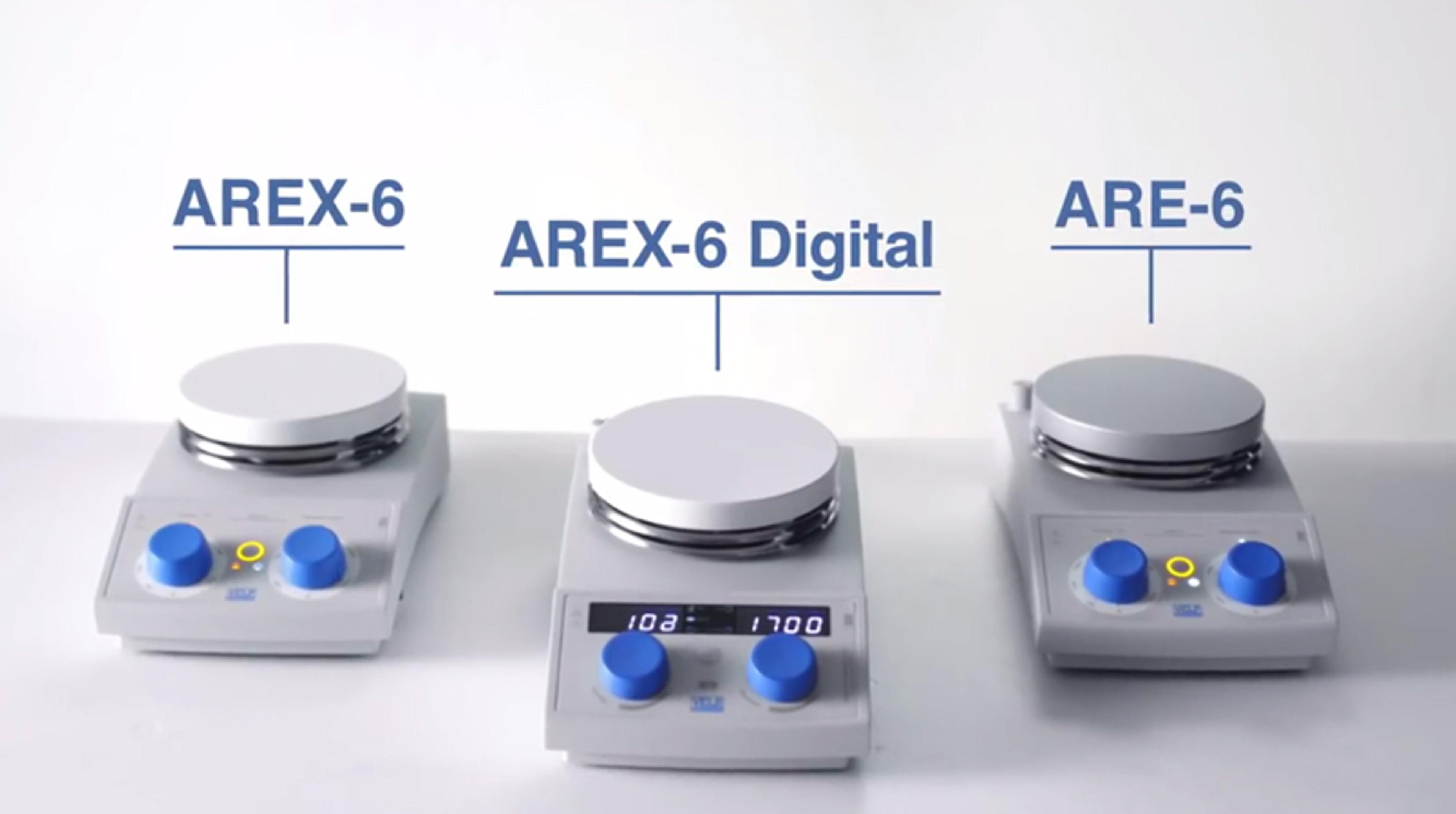 VELP ARE/AREX-6 Series Hot Plate Stirrers VELP ARE/AREX-6 Series Hot Plate Stirrers
