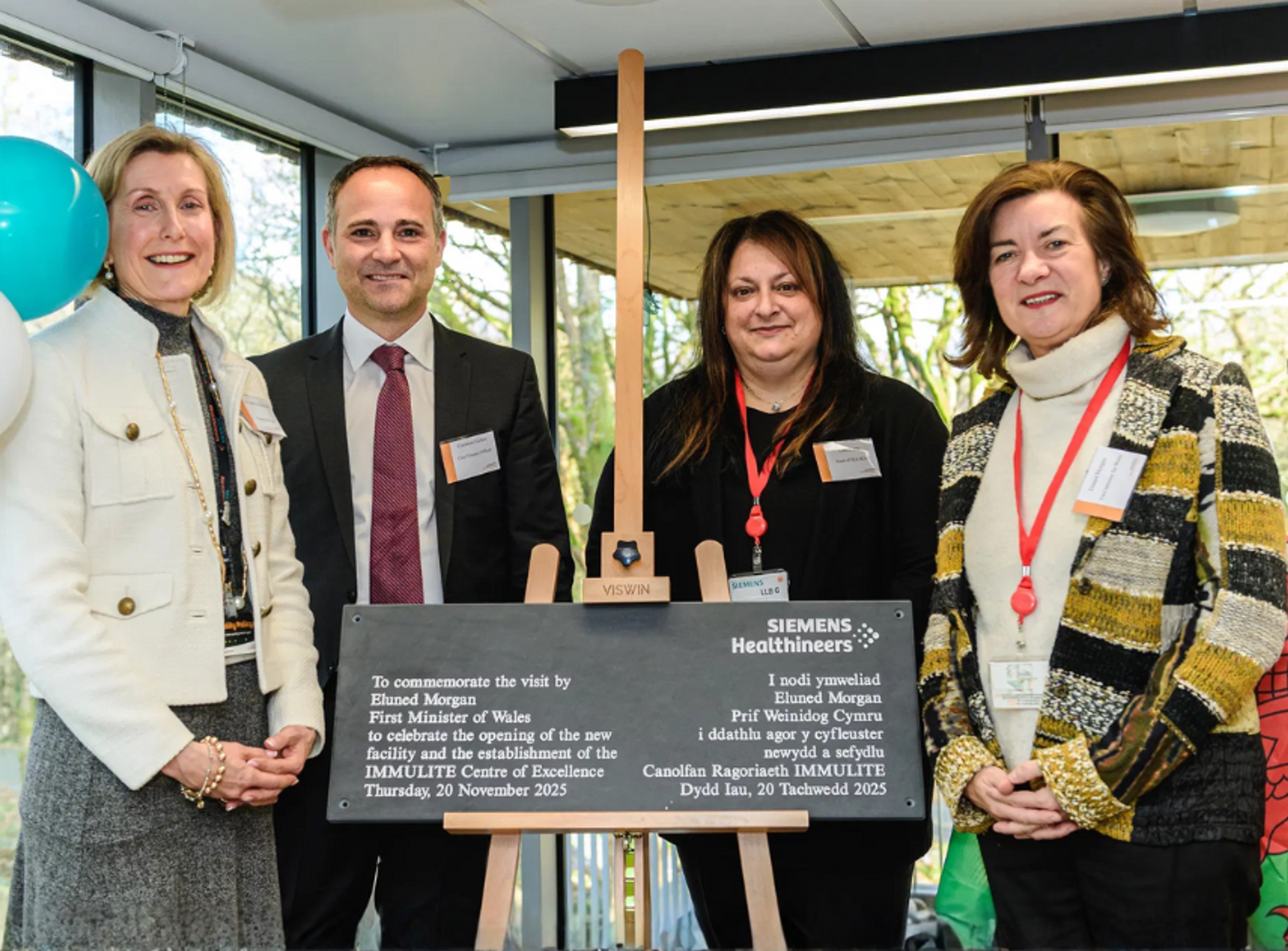 First Minister of Wales Opens Healthcare Technology Centre of Excellence