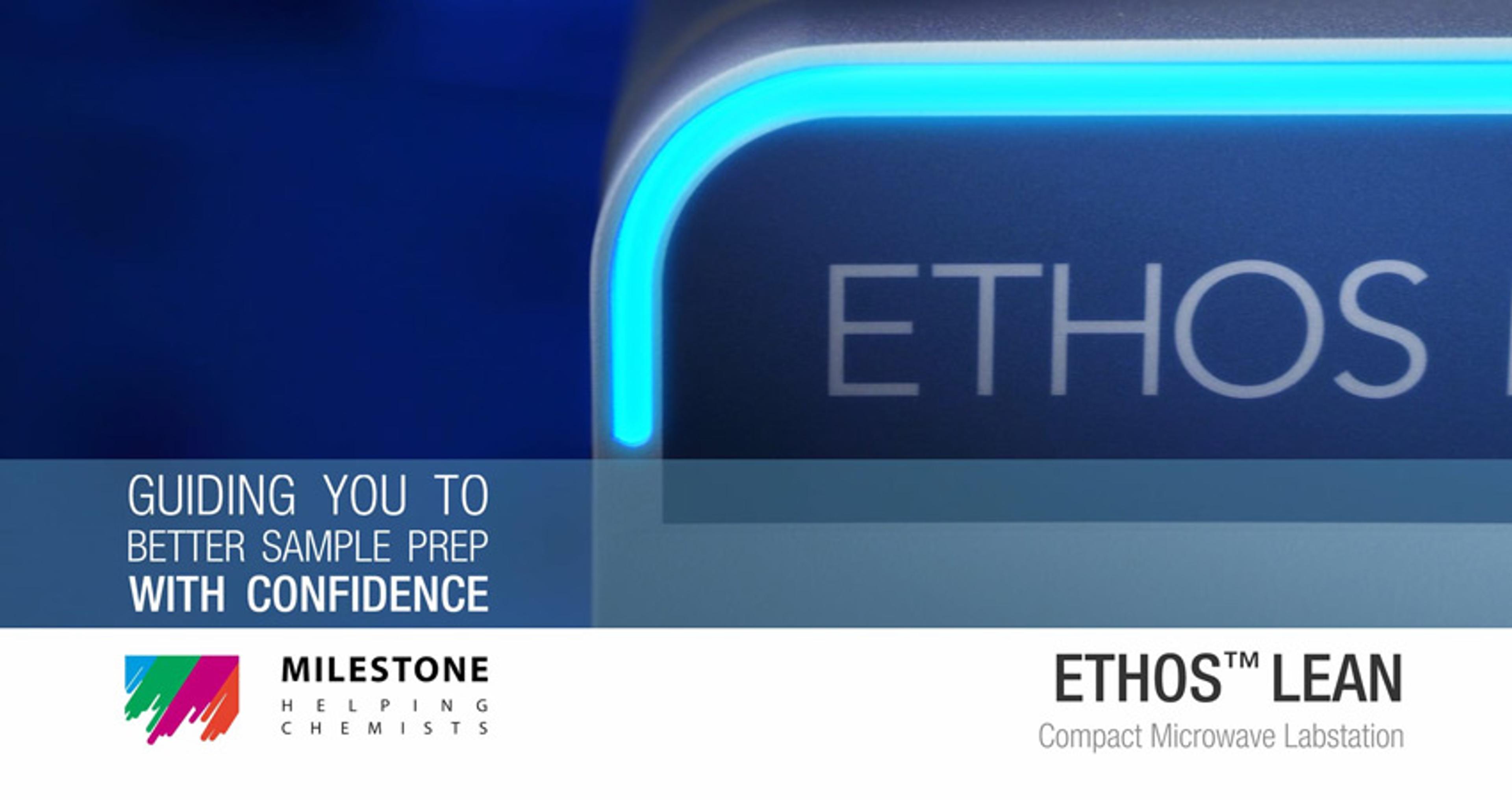 ETHOS Lean compact microwave labstation ETHOS Lean compact microwave labstation