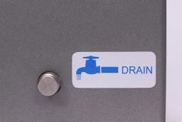 Drain for 10, 20 and 28 liter models.