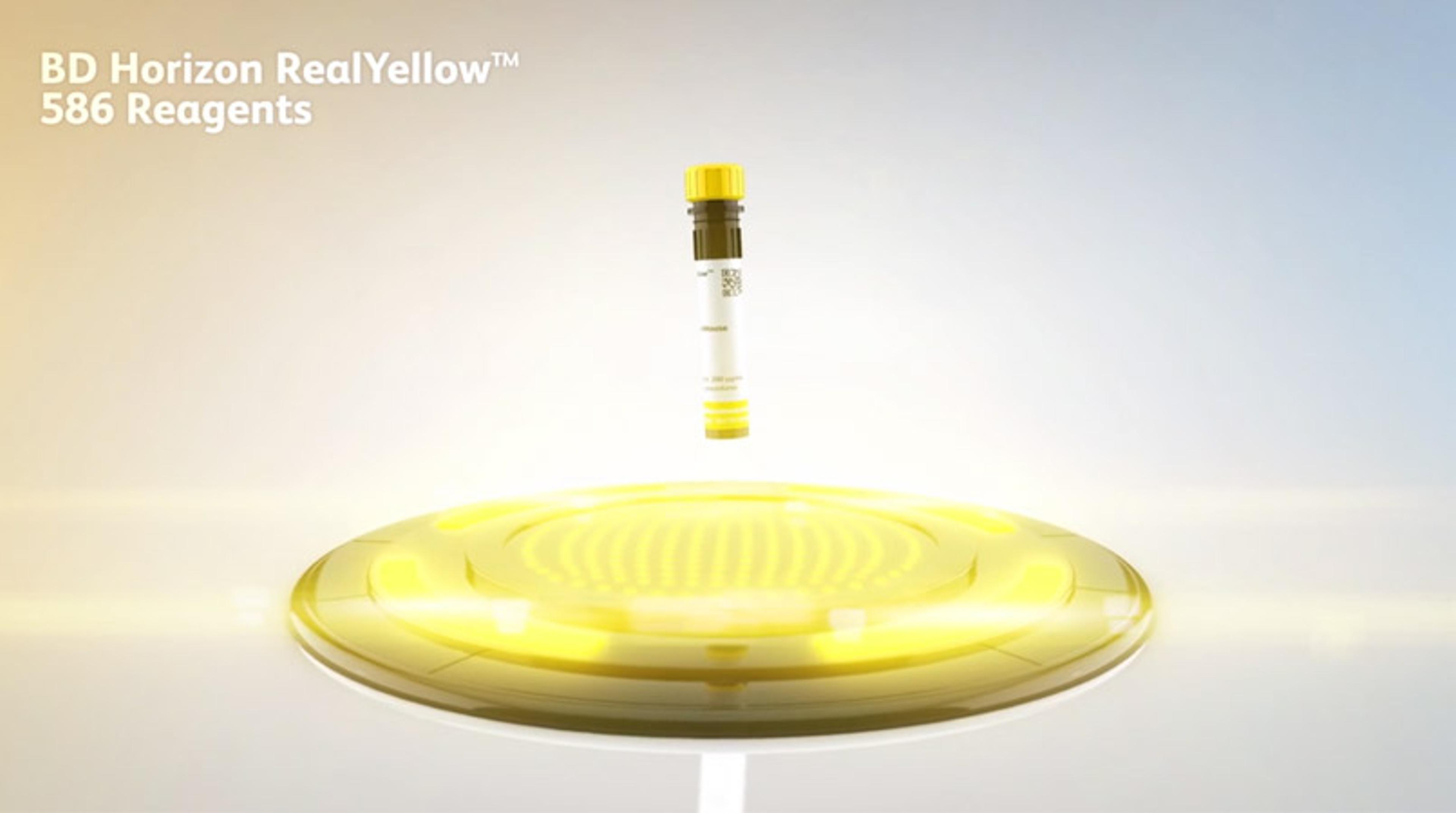 Introducing BD Horizon RealYellow 586 (RY586) Reagents Introducing BD Horizon RealYellow 586 (RY586) Reagents