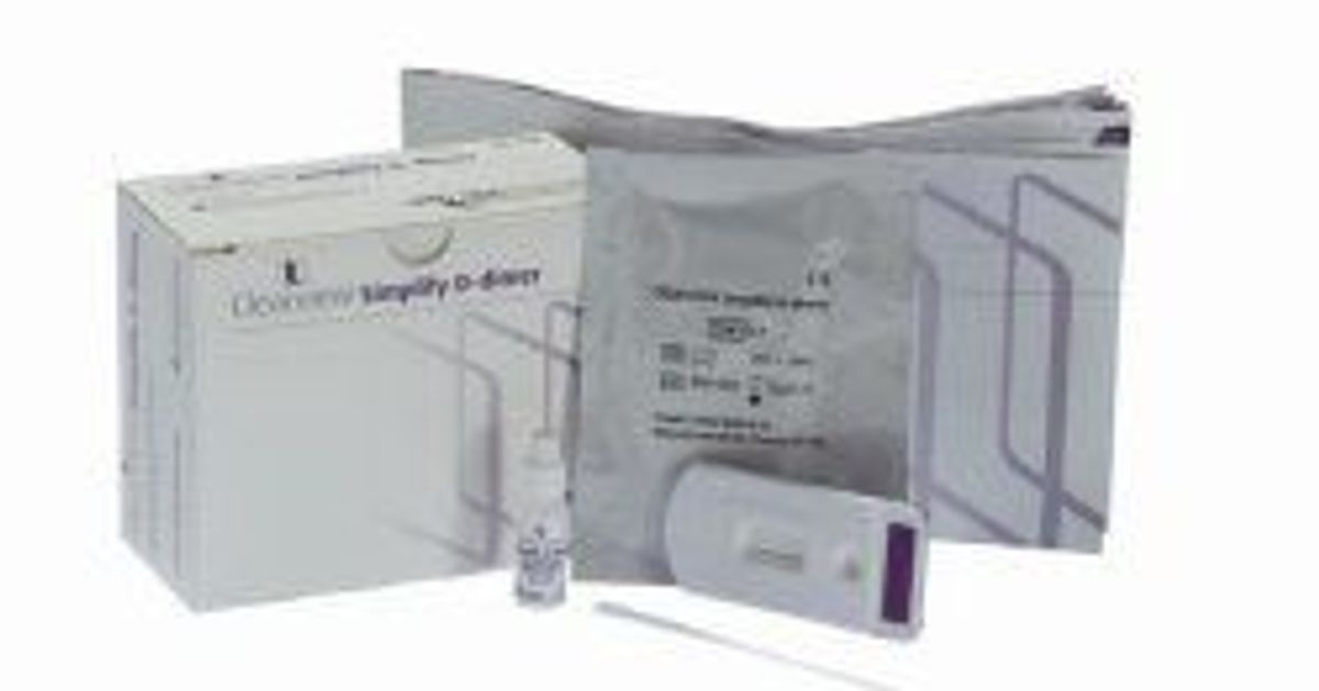 Proven: D-dimer point of care test has advantages over lab testing