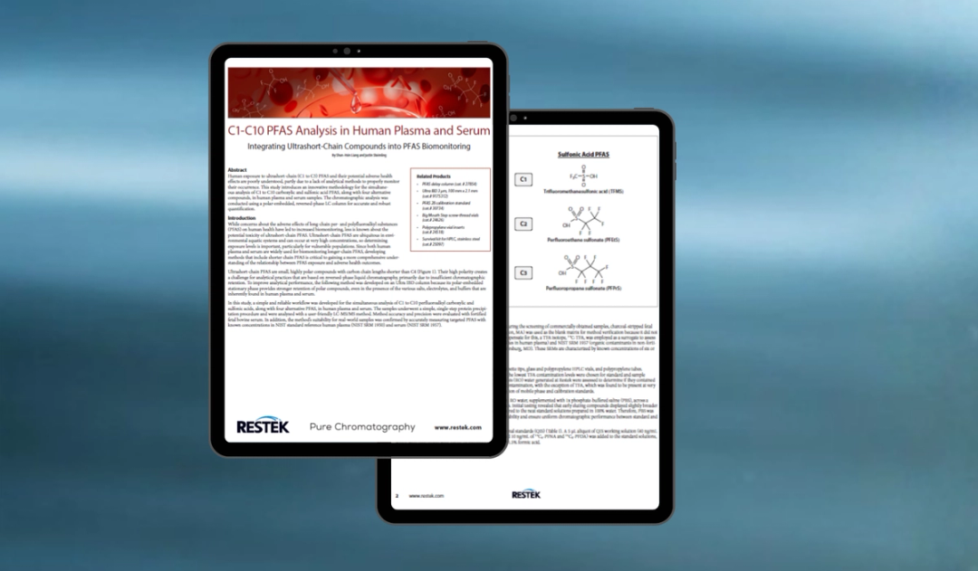 Biomonitoring of short-chain PFAS