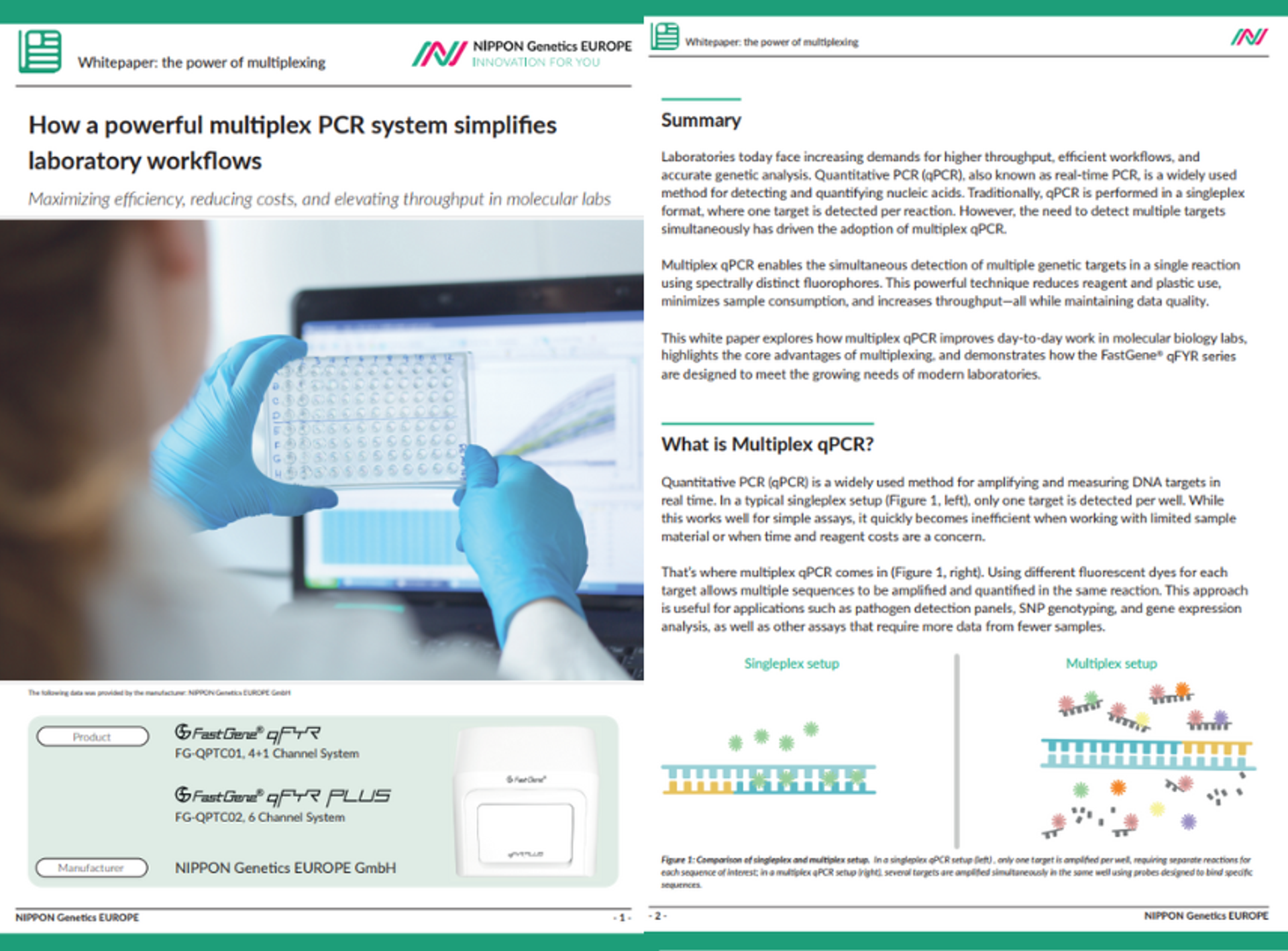 Buy FastGene® qFYR Real-Time PCR System Read Reviews