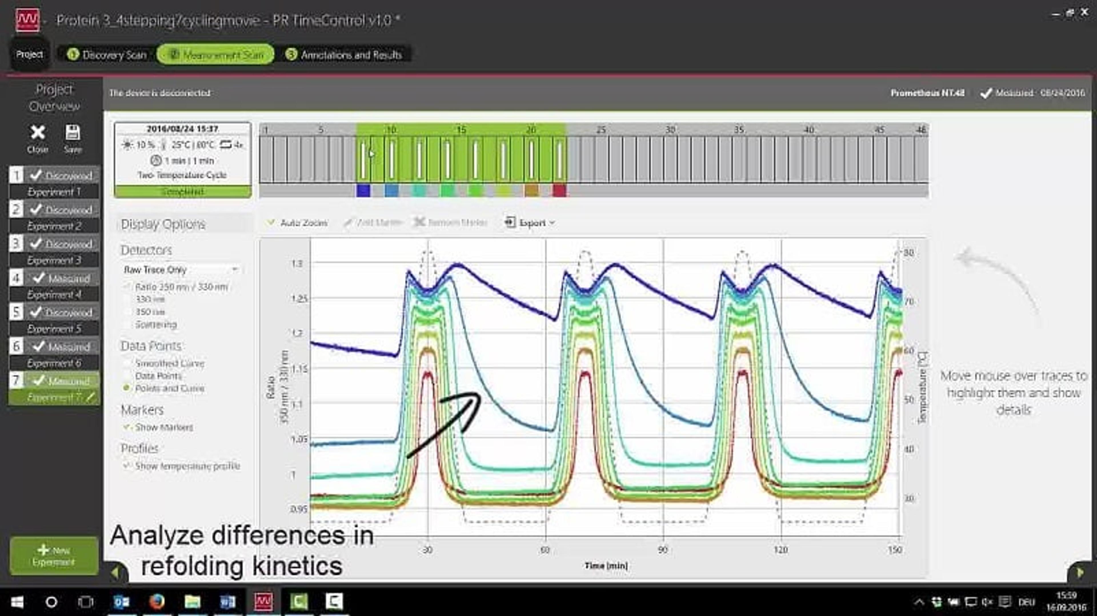 PR.TimeControl for Advanced Protein Stability Testing Experiments PR.TimeControl for Advanced Protein Stability Testing Experiments
