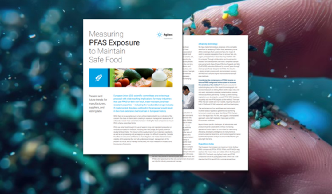Measuring PFAS exposure to maintain safe food