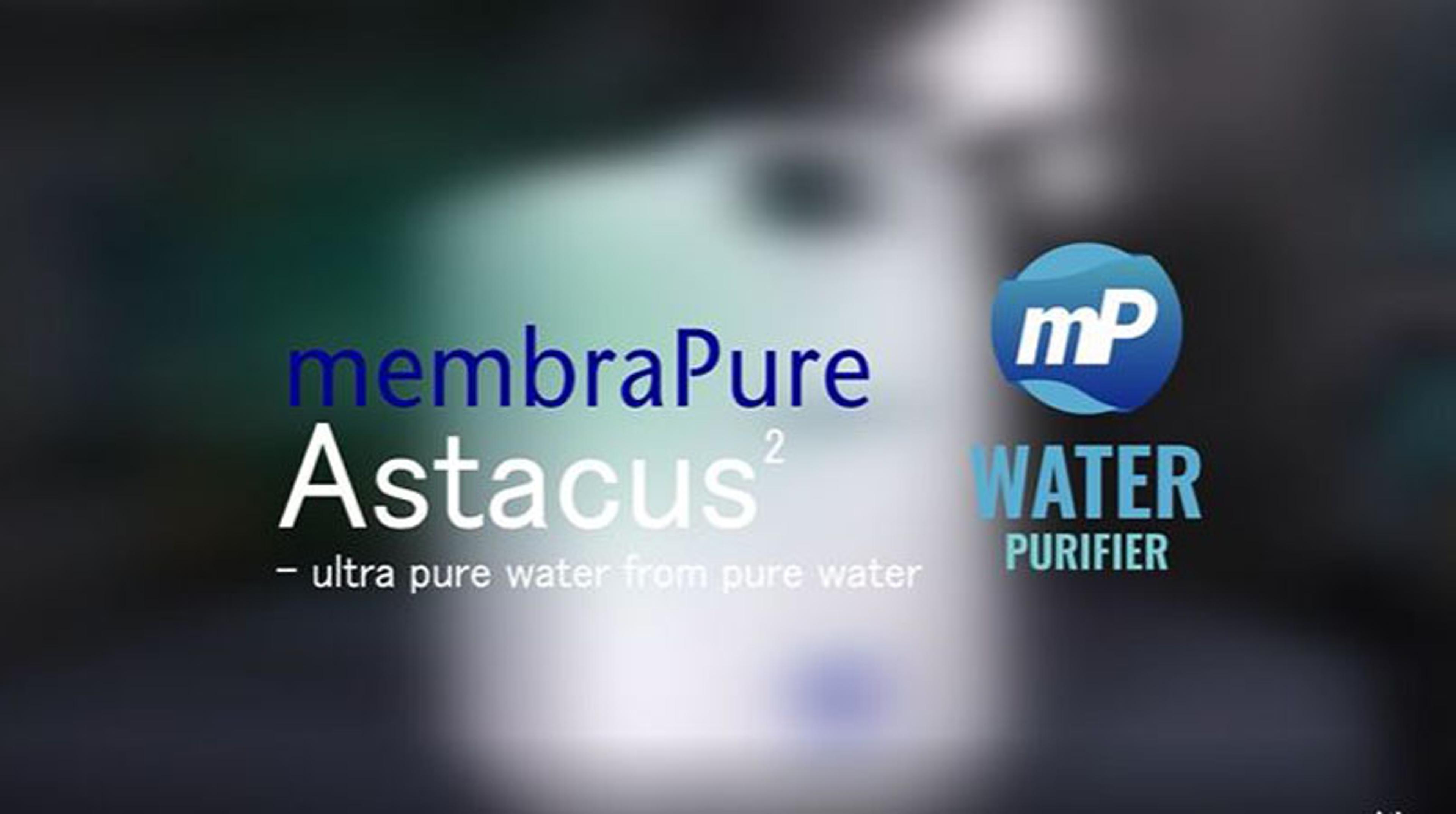 Astacus: The water purification system Astacus: The water purification system