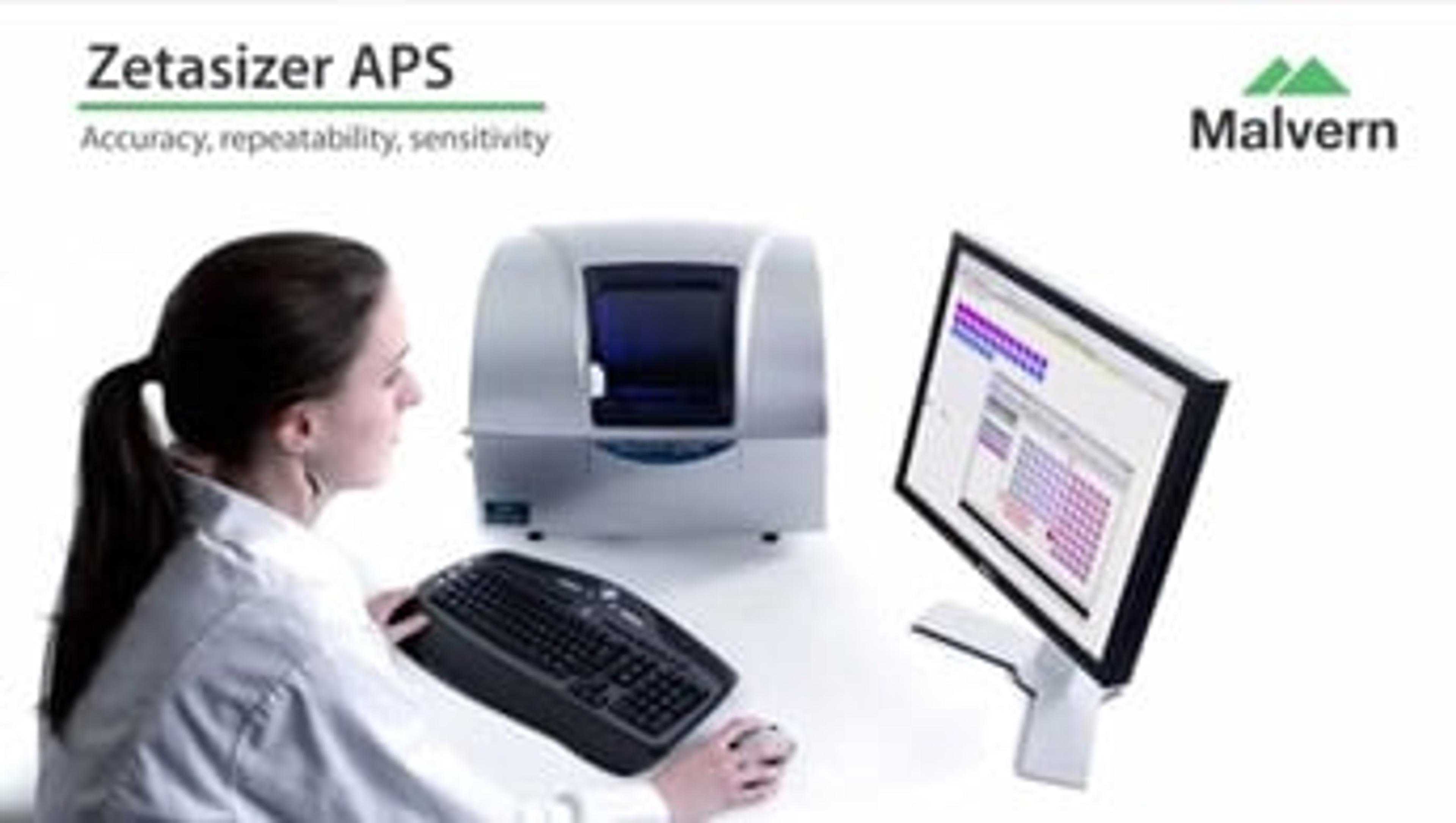 Zetasizer APS from Malvern Instruments – Accuracy, Repeatability & Sensitivity Zetasizer APS from Malvern Instruments – Accuracy, Repeatability & Sensitivity