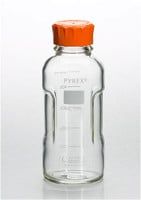 PYREX 1399-500, 500mL Slim Line Media Storage Bottles (Case Of 4