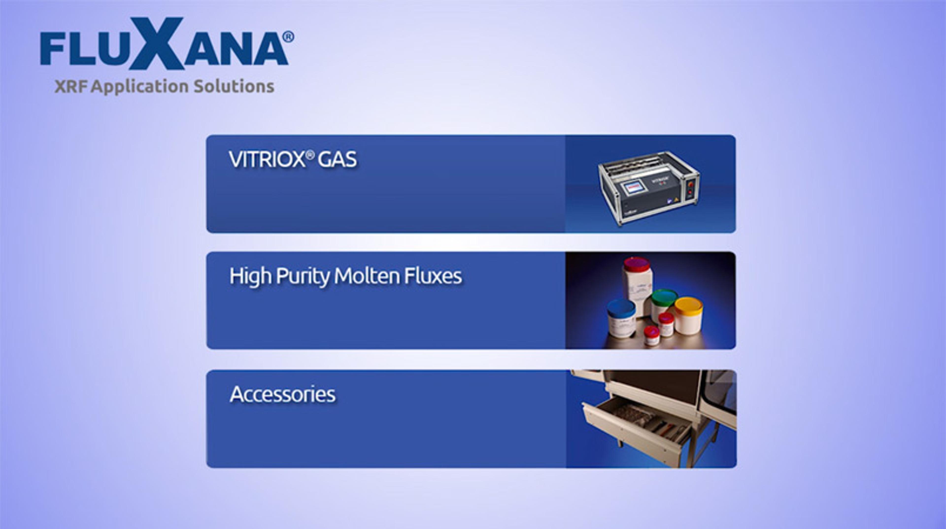 Automated Sample Homogenization with the FluXana VITRIOX Gas Automated Sample Homogenization with the FluXana VITRIOX Gas