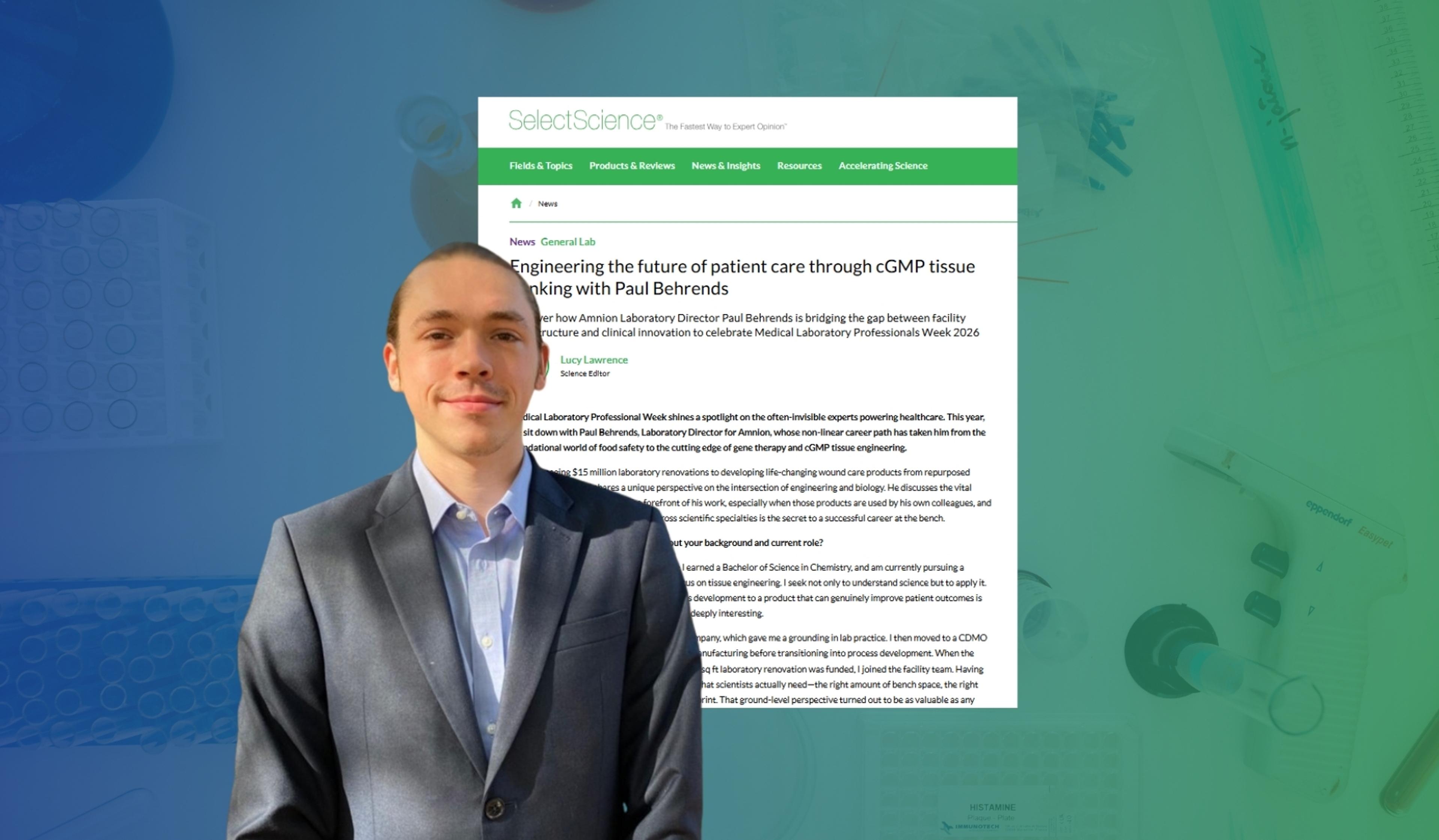 Engineering the future of patient care through cGMP tissue banking with Paul Behrends