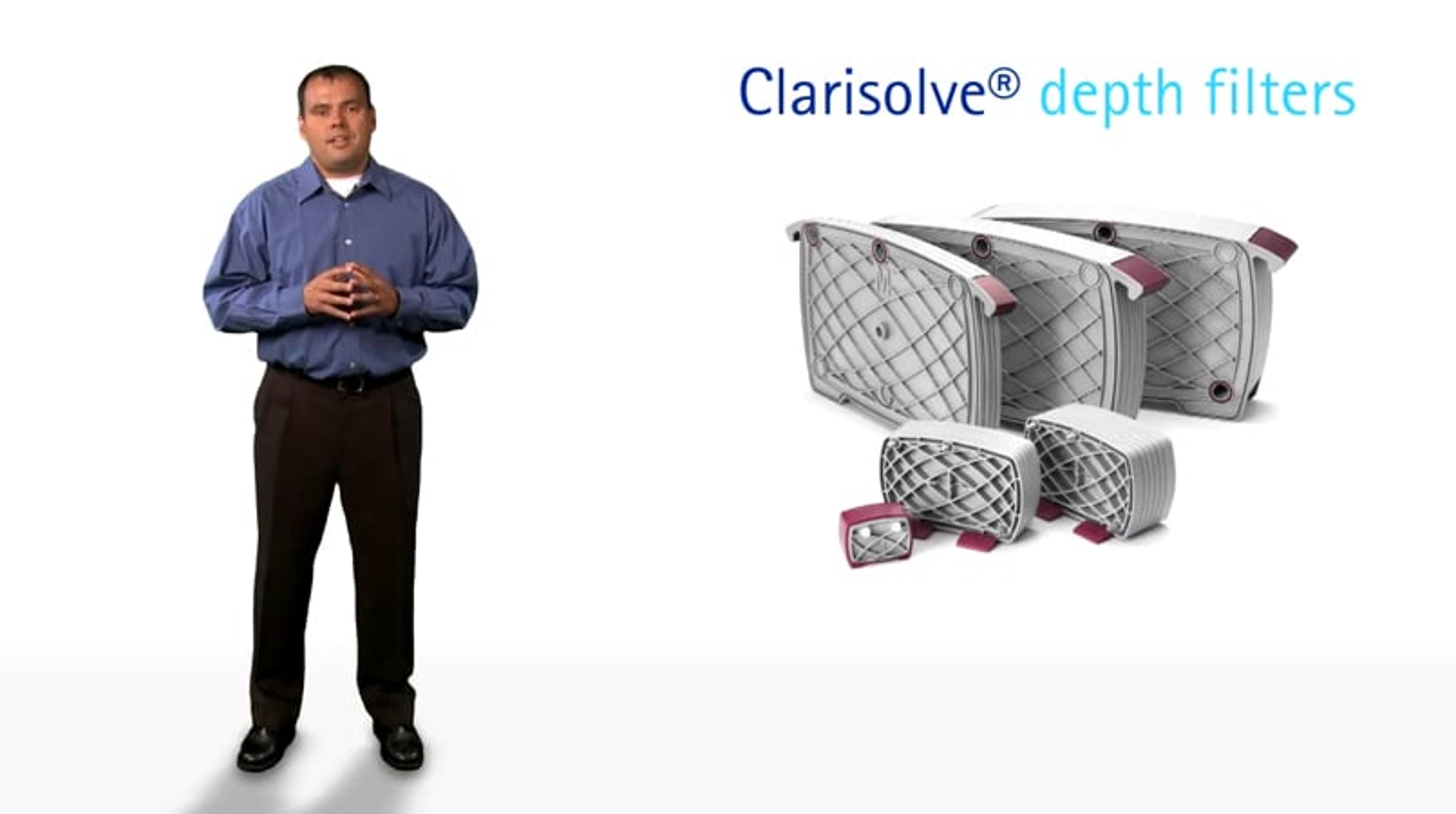 Advantages of Clarisolve® Primary Clarification Filters from Merck Millipore Advantages of Clarisolve® Primary Clarification Filters from Merck Millipore