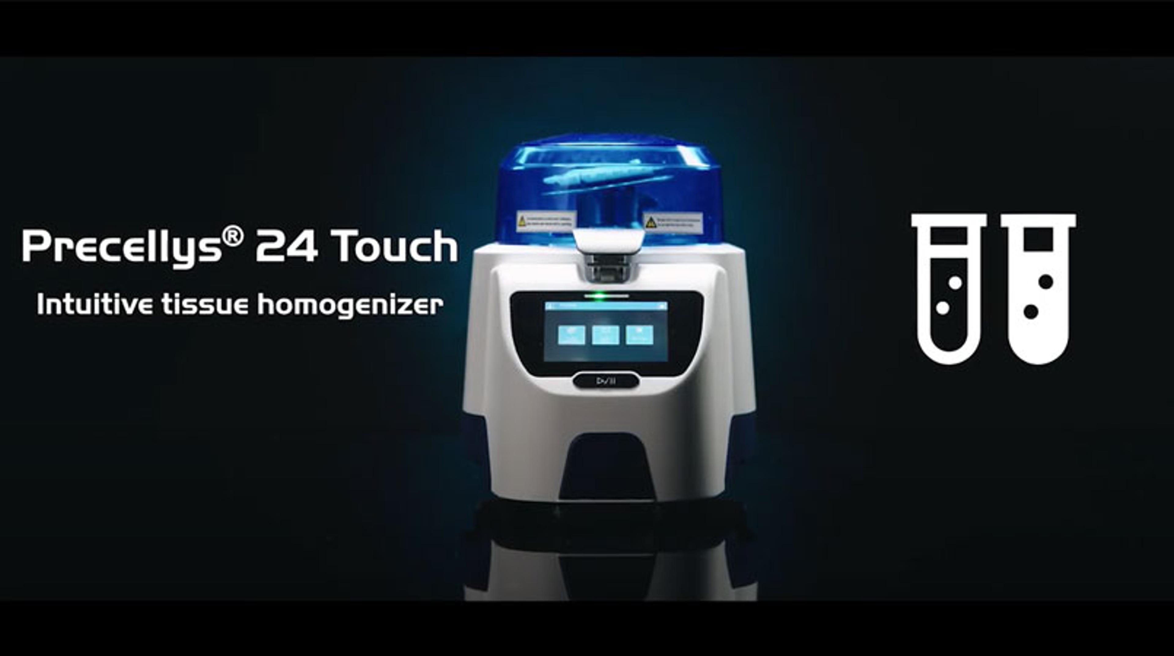 Precellys 24 Touch intuitive tissue homogenizer Precellys 24 Touch intuitive tissue homogenizer