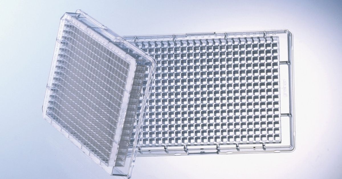 Buy 384 Well Polystyrene Microplates, Solid Bottom, Black or White Read ...