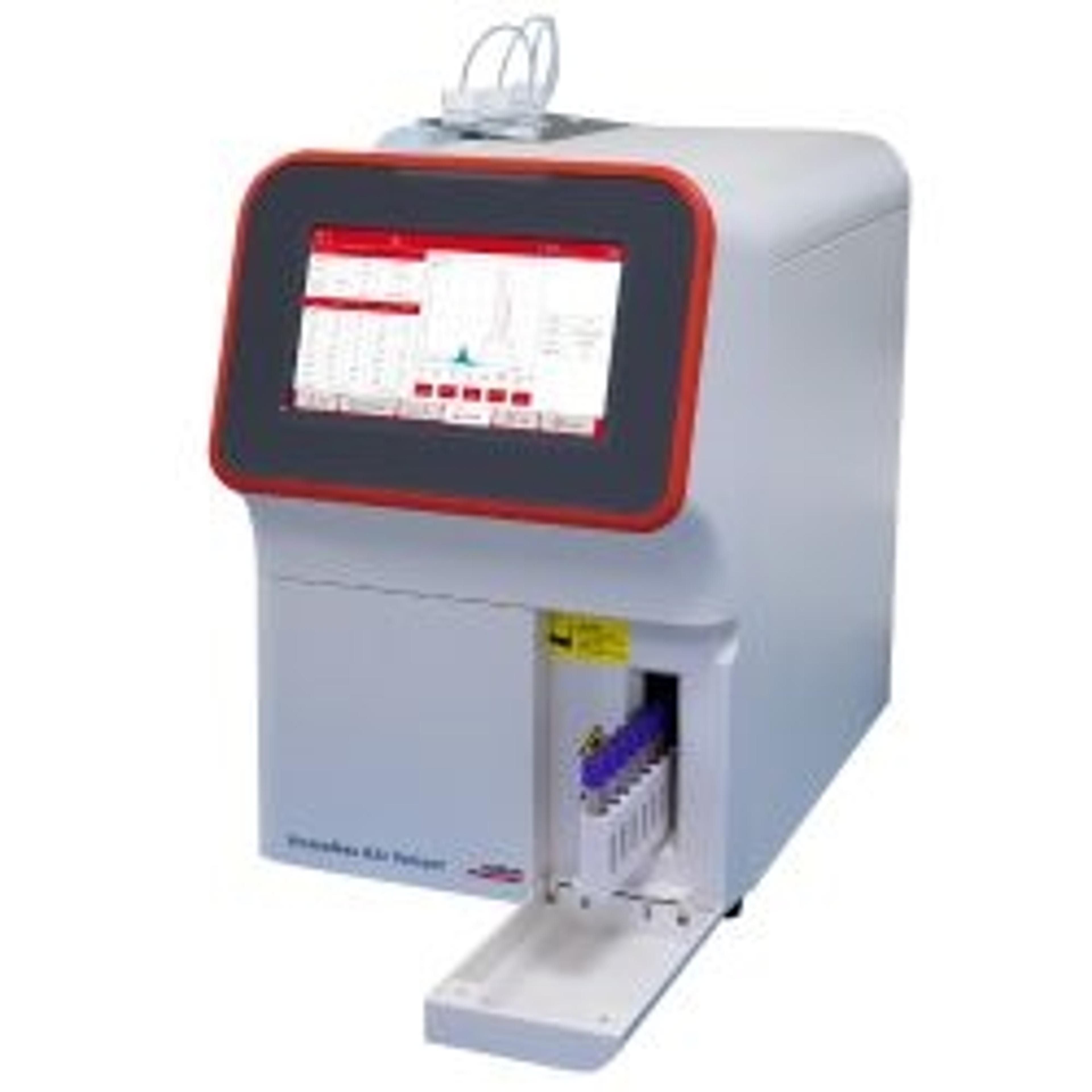 HPLC system for measurement of glycated hemoglobin HbA1c