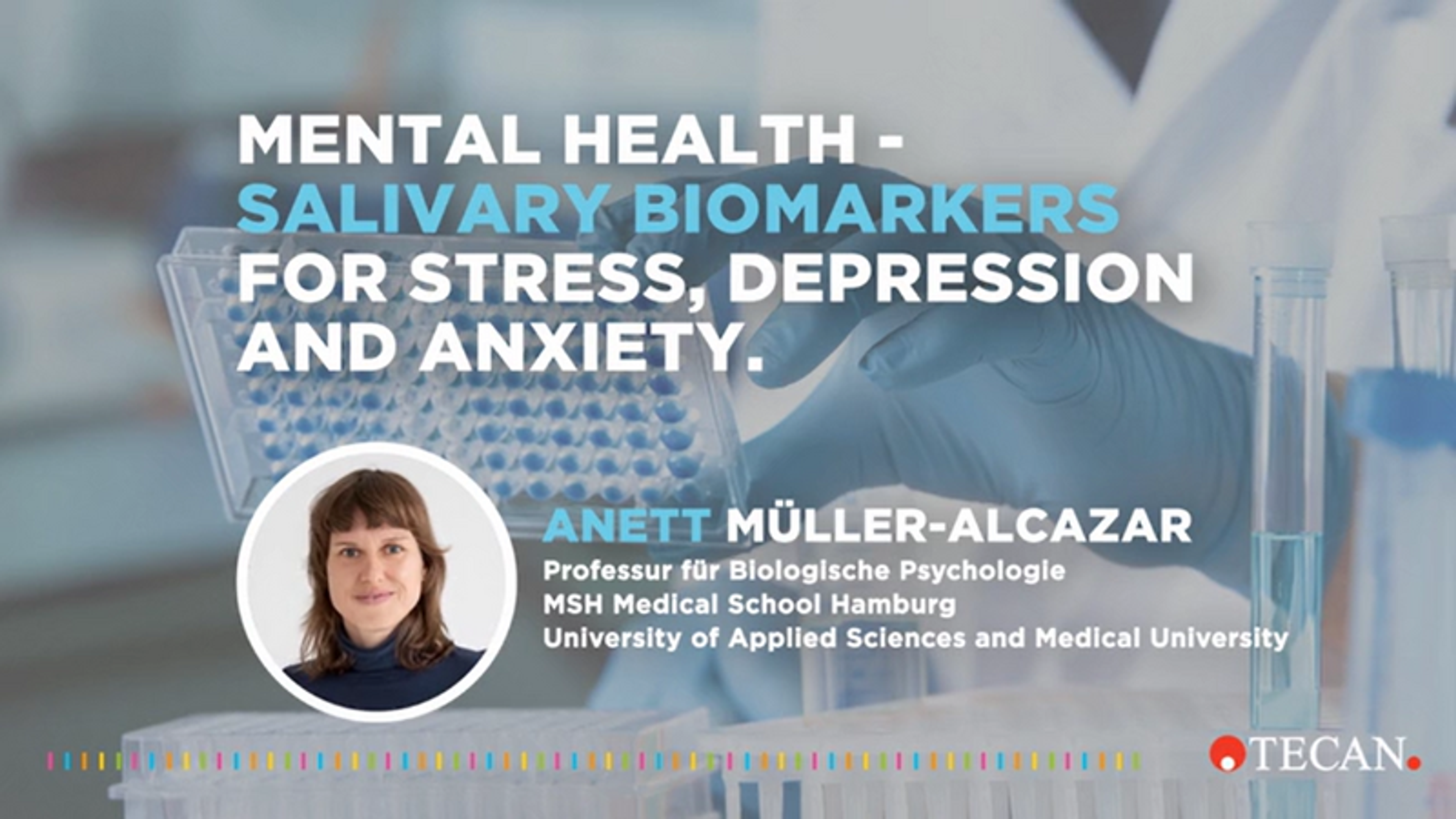 Assessing salivary biomarkers for stress, depression and anxiety