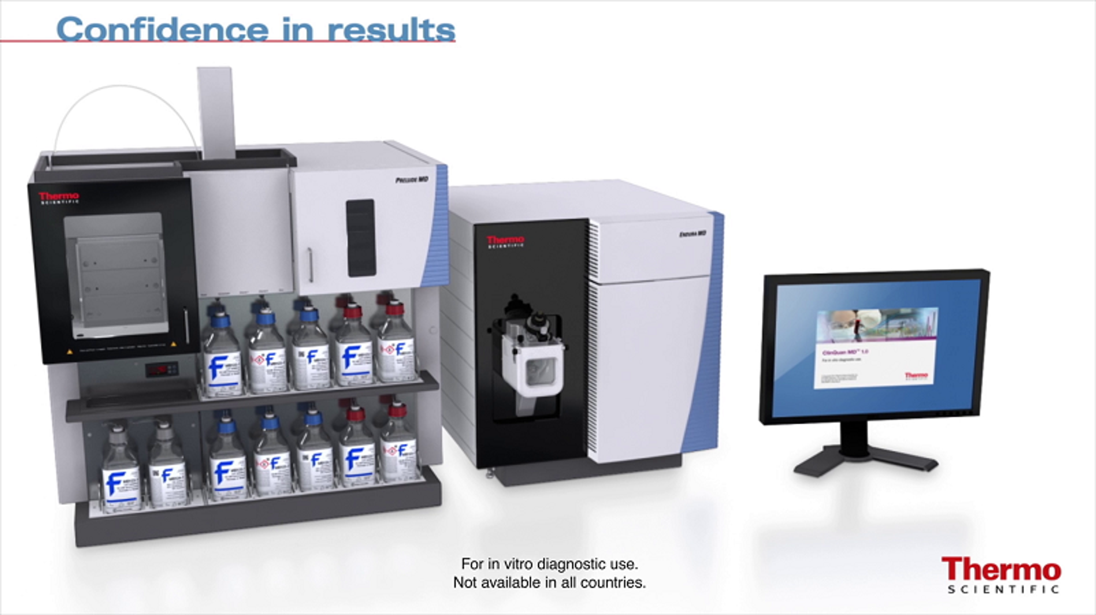 The Prelude MD™, Endura MD™ and ClinQuan MD™: The Complete Solution for Your Quantitative LC-MS Analysis The Prelude MD™, Endura MD™ and ClinQuan MD™: The Complete Solution for Your Quantitative LC-MS Analysis