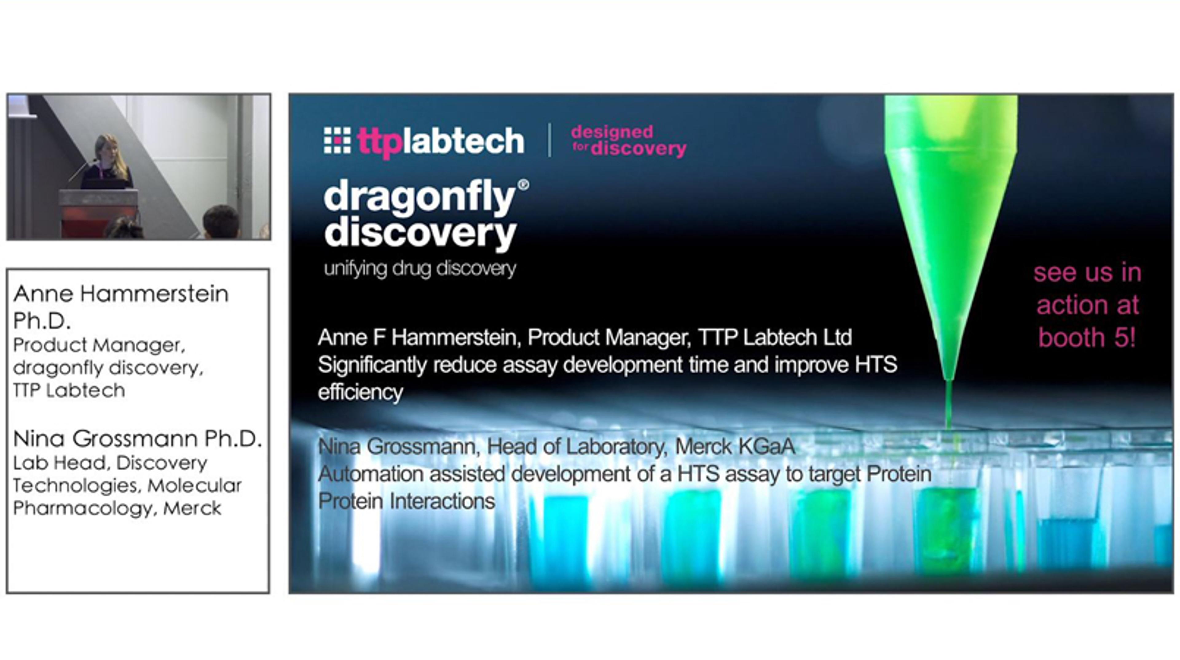 Automate Assay Development and Dispense Your Assays for HTS with dragonfly discovery Automate Assay Development and Dispense Your Assays for HTS with dragonfly discovery
