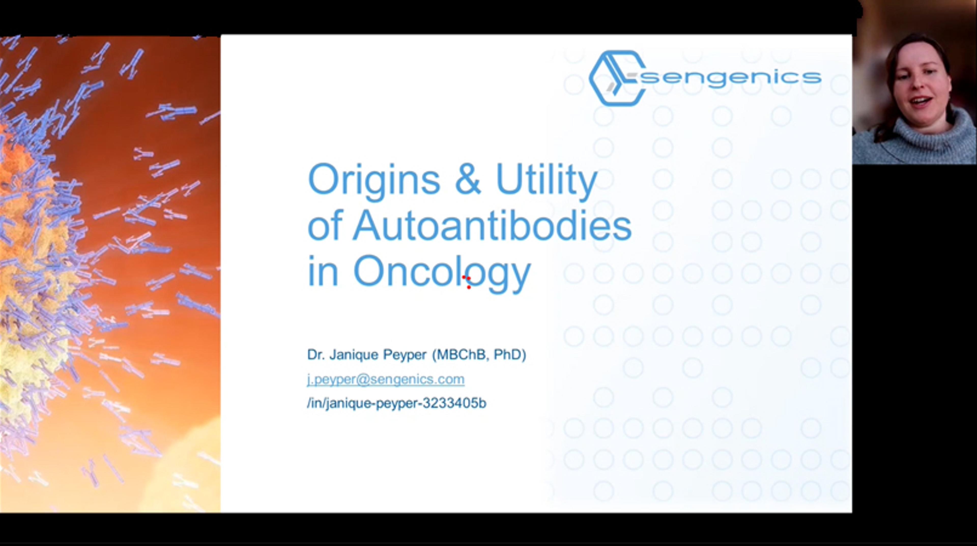Origins and utility of autoantibodies in oncology Origins and utility of autoantibodies in oncology