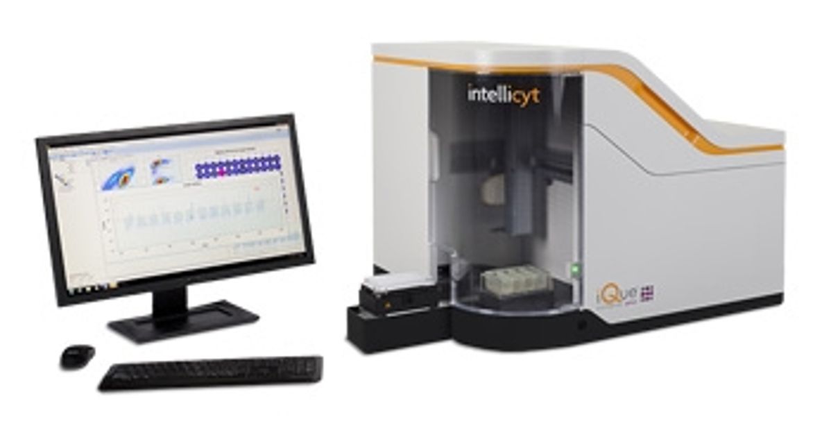 Intellicyt to Showcase the iQue Screener PLUS Platform at SLAS 2018