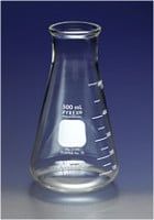 Pyrex Narrow Mouth Erlenmeyer Flasks With Heavy Duty Rim | Corning- MG - View #3