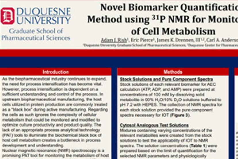 Novel biomarker quantification method using 31P NMR for monitoring of cell metabolism