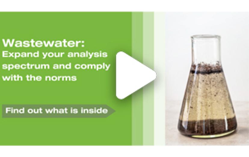 Wastewater: Expand your analysis spectrum video