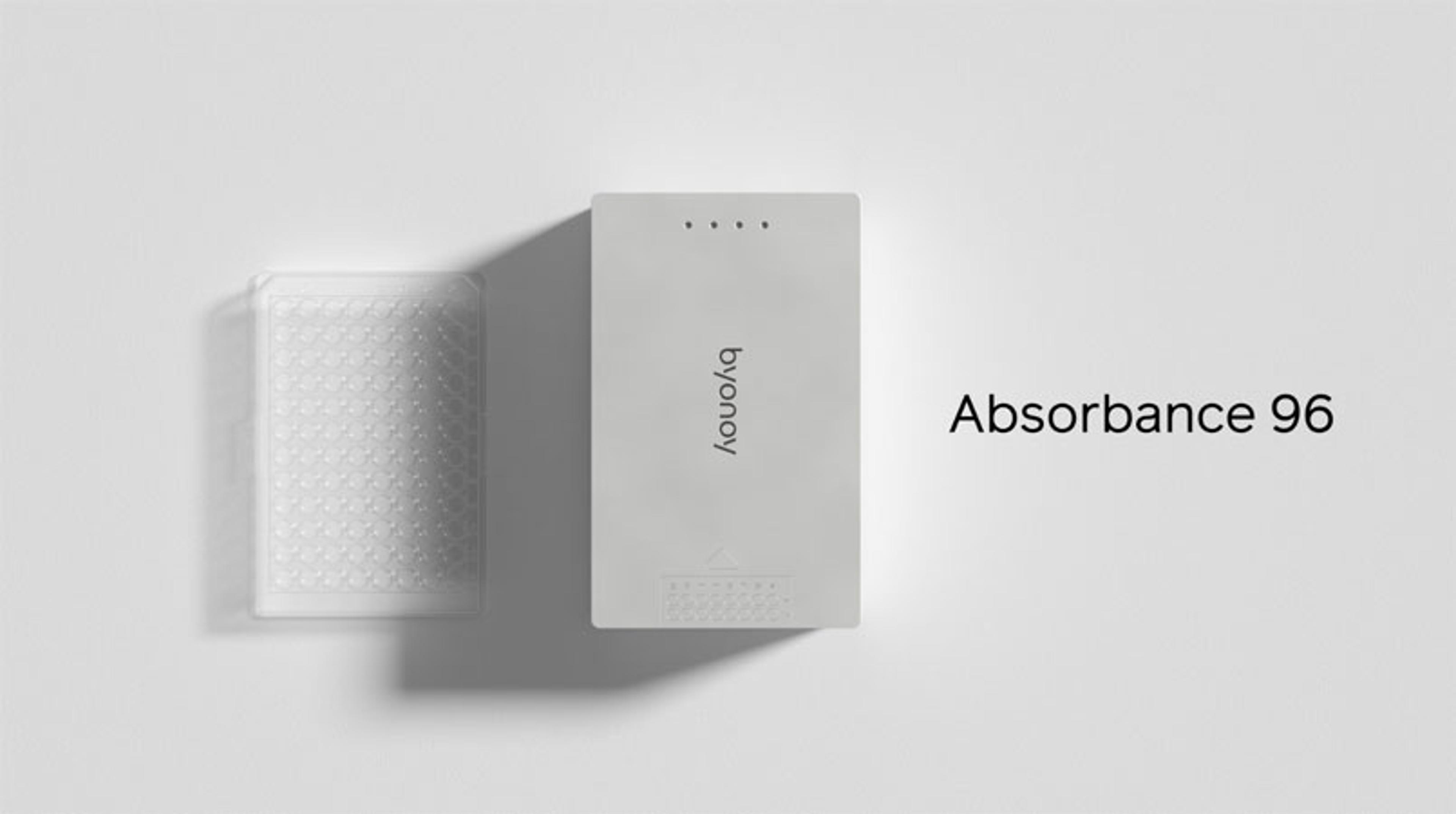 A new category of plate reader: Introducing the Absorbance 96 A new category of plate reader: Introducing the Absorbance 96