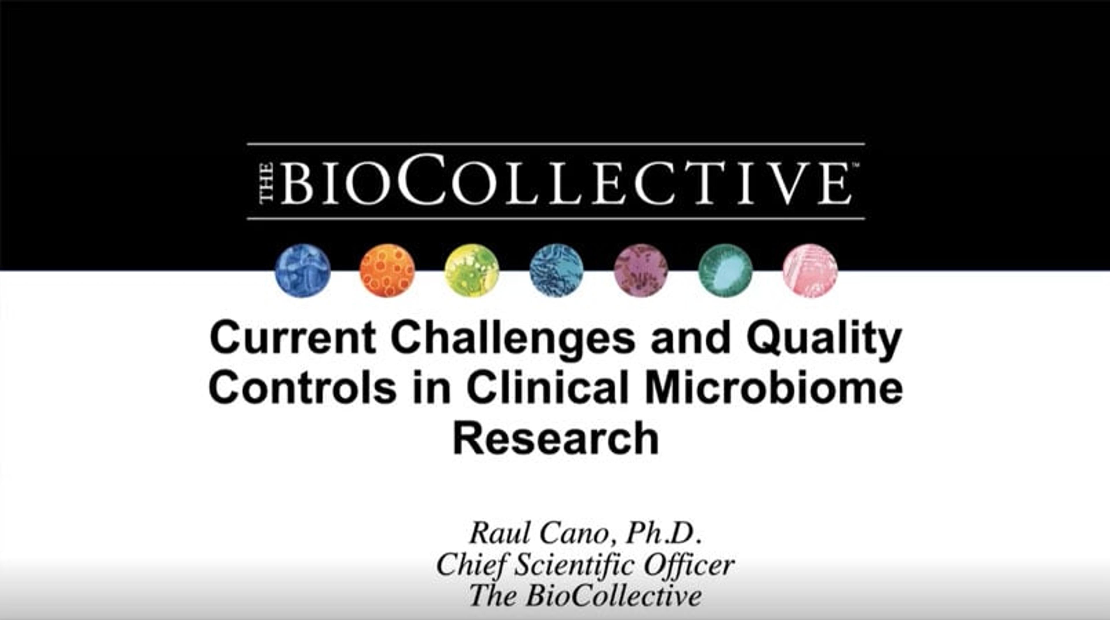 Current challenges and quality controls in clinical microbiome research Current challenges and quality controls in clinical microbiome research