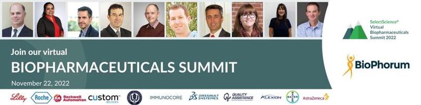 Virtual Biopharmaceuticals Summit 2022: Full meeting agenda for November 22