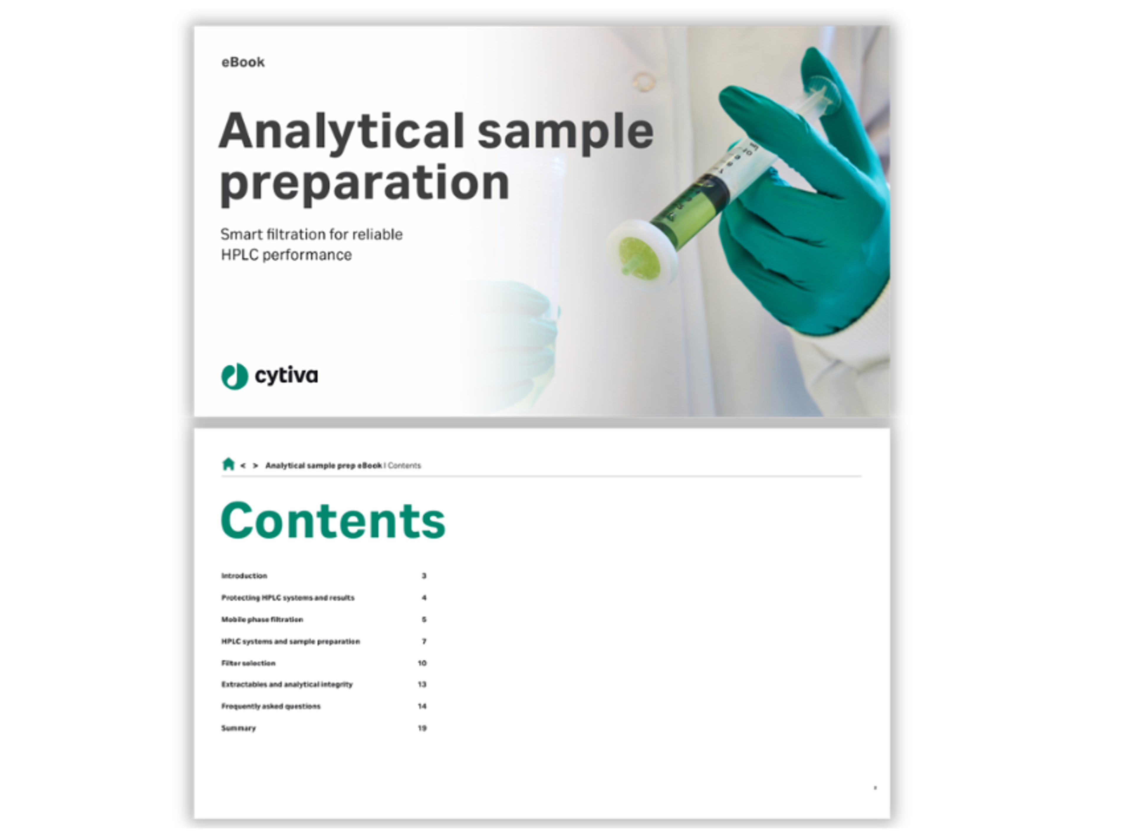  HPLC sample preparation and filtration workflow for analytical chromatography systems