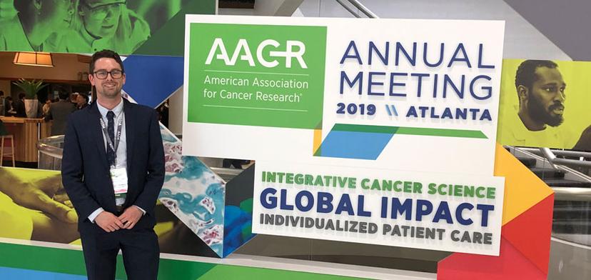 Matt McArdle, SelectScience Associate Editor, at AACR 2019