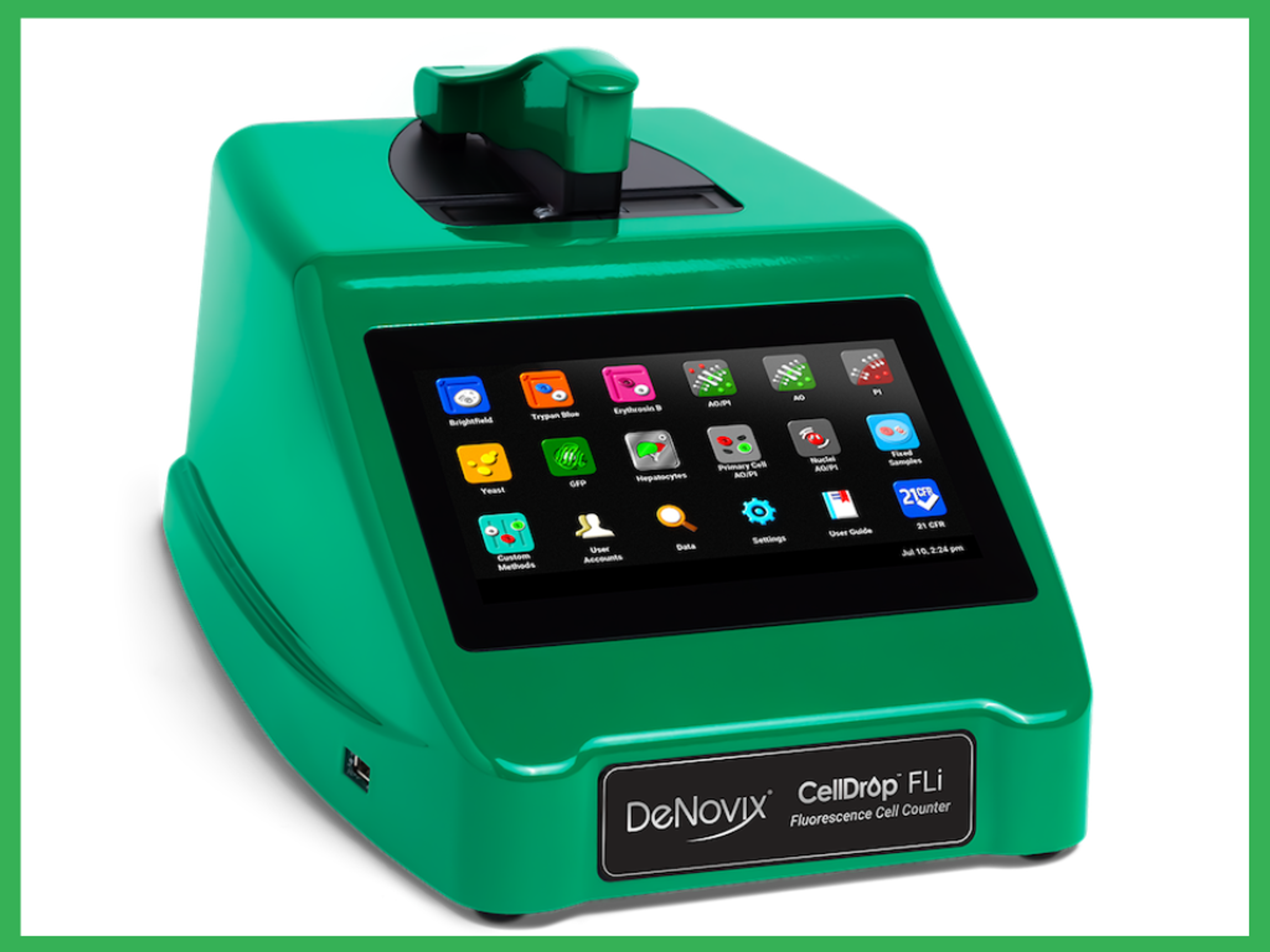 New CellDrop™ FLi Automated Cell Counter from DeNovix