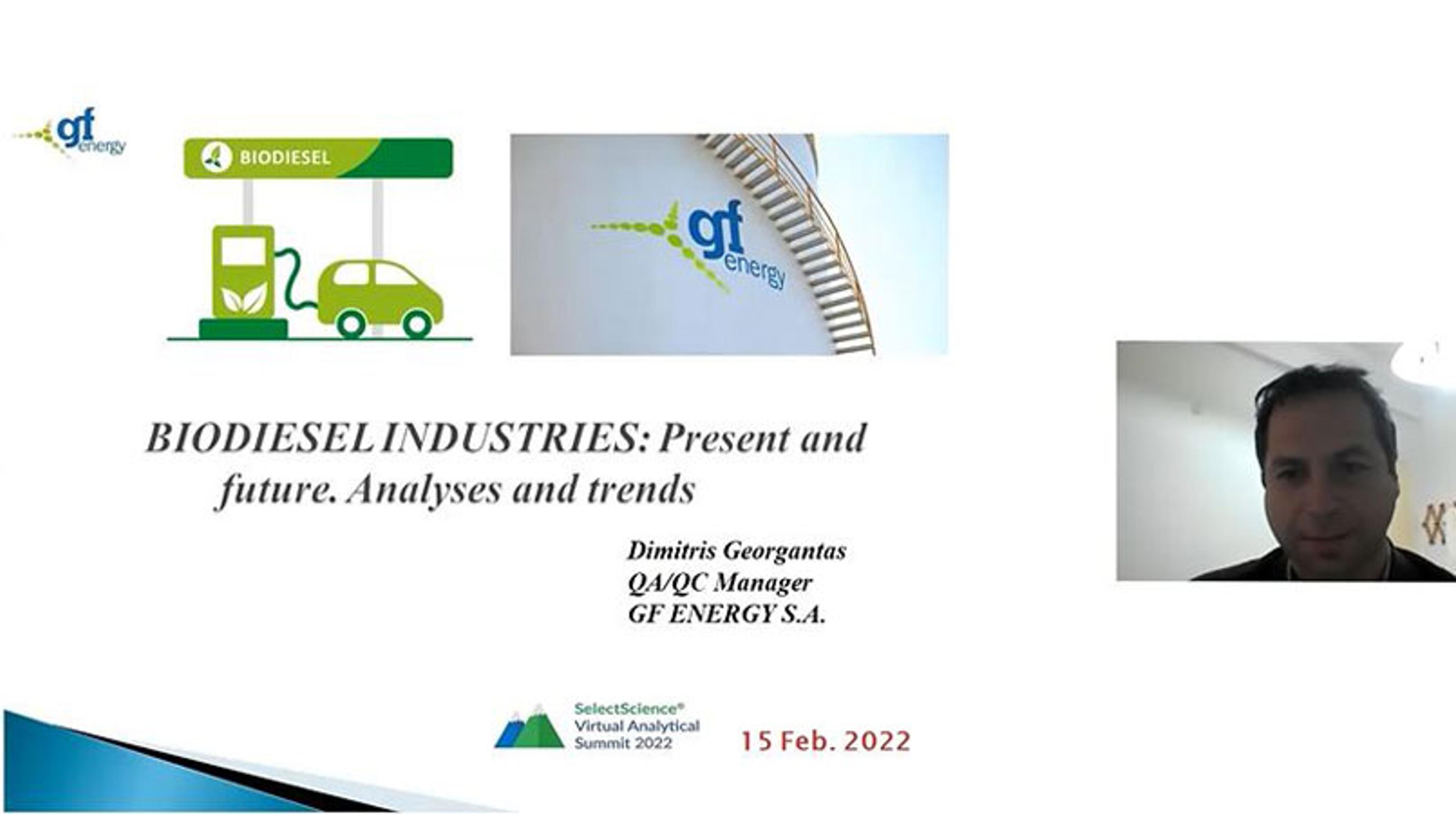 Biodiesel industries: Present and future analyses and trends Biodiesel industries: Present and future analyses and trends