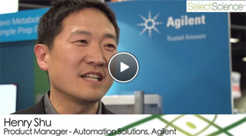 Screenshot of Henry Shu from Agilent Technologies being interviewed