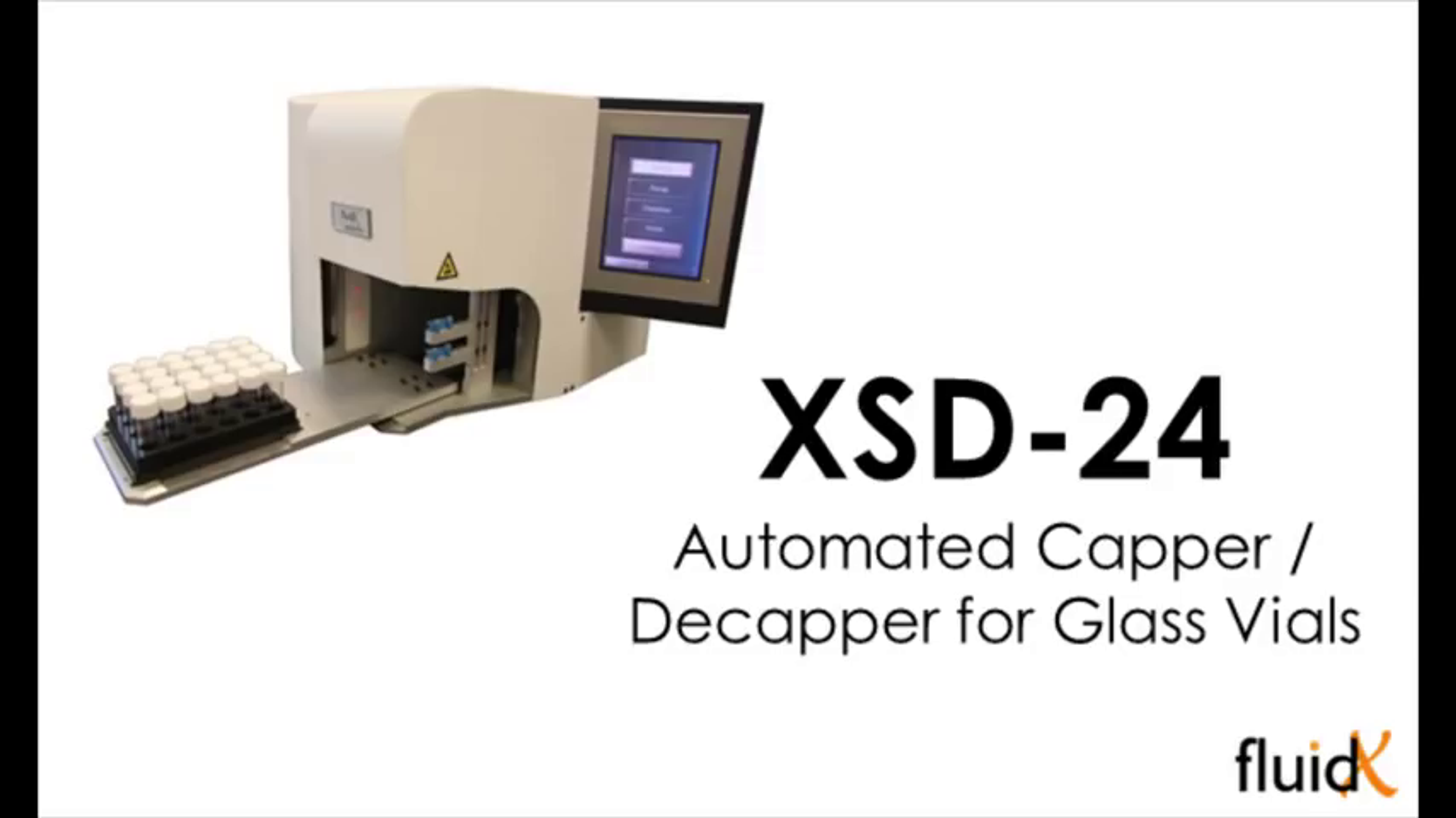 FluidX XSD-24 Automated Capper/Decapper for Glass Vials FluidX XSD-24 Automated Capper/Decapper for Glass Vials