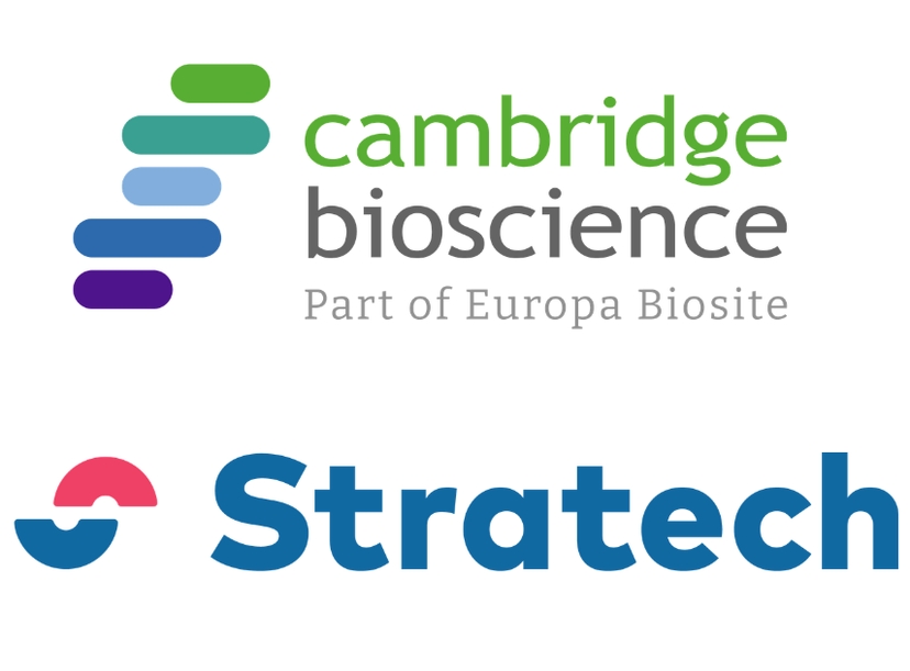 Stratech Scientific Ltd & Cambridge Bioscience logos