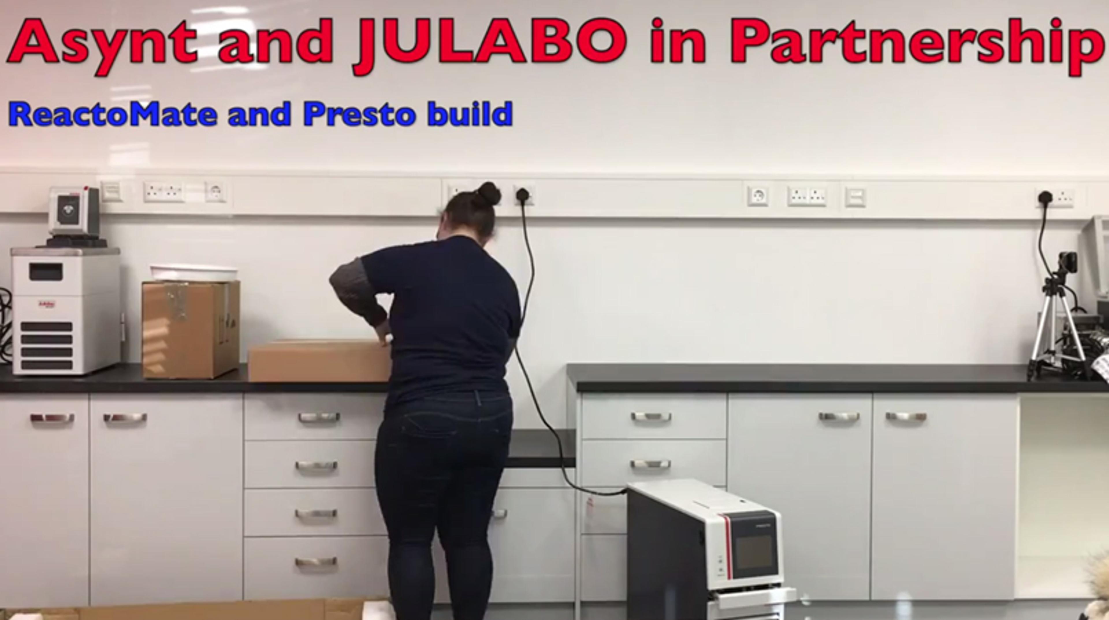 How to Set Up a ReactoMate System Complete with Julabo Presto How to Set Up a ReactoMate System Complete with Julabo Presto