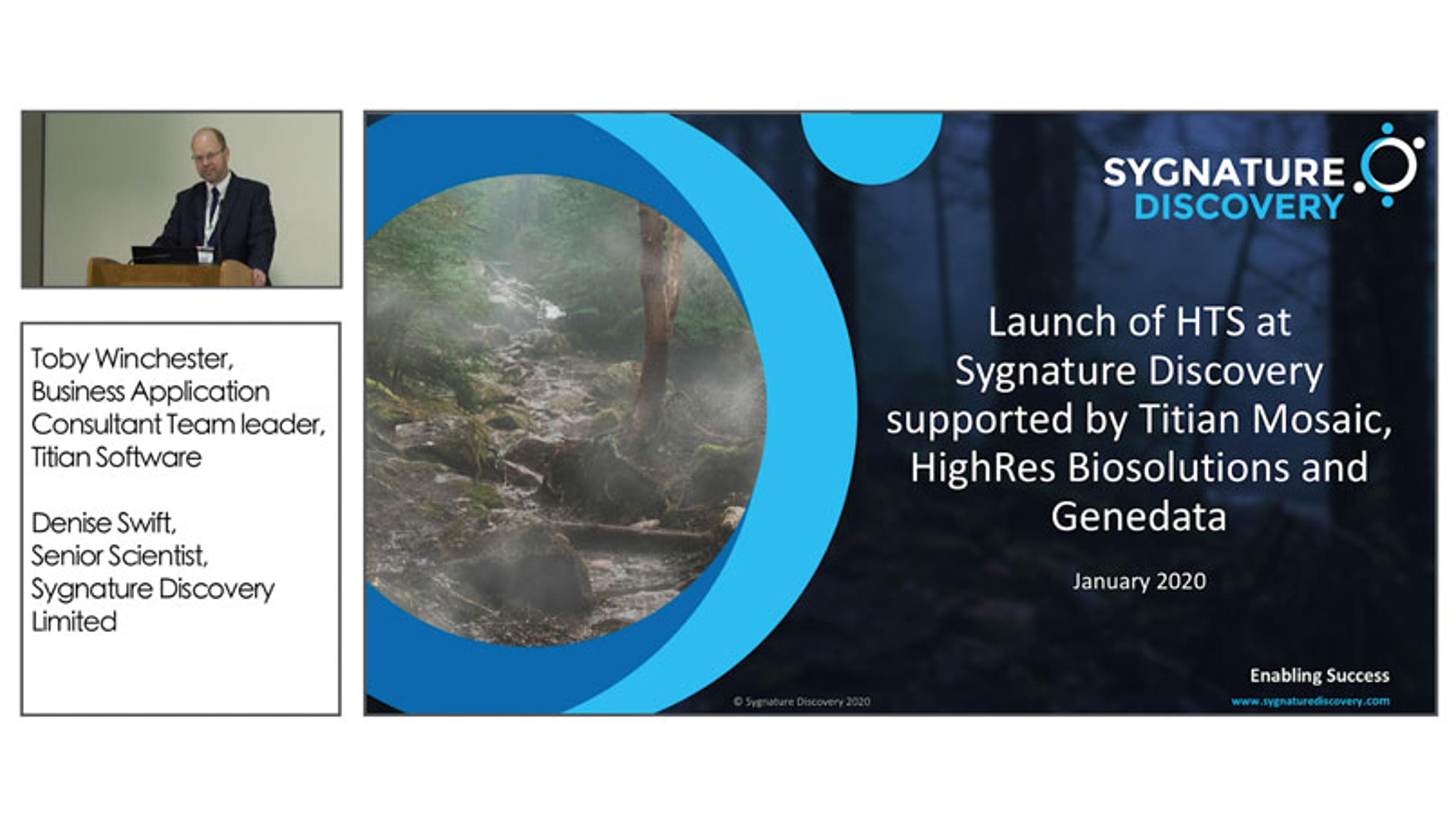 The story behind the launch of high-throughput screening at Sygnature Discovery The story behind the launch of high-throughput screening at Sygnature Discovery