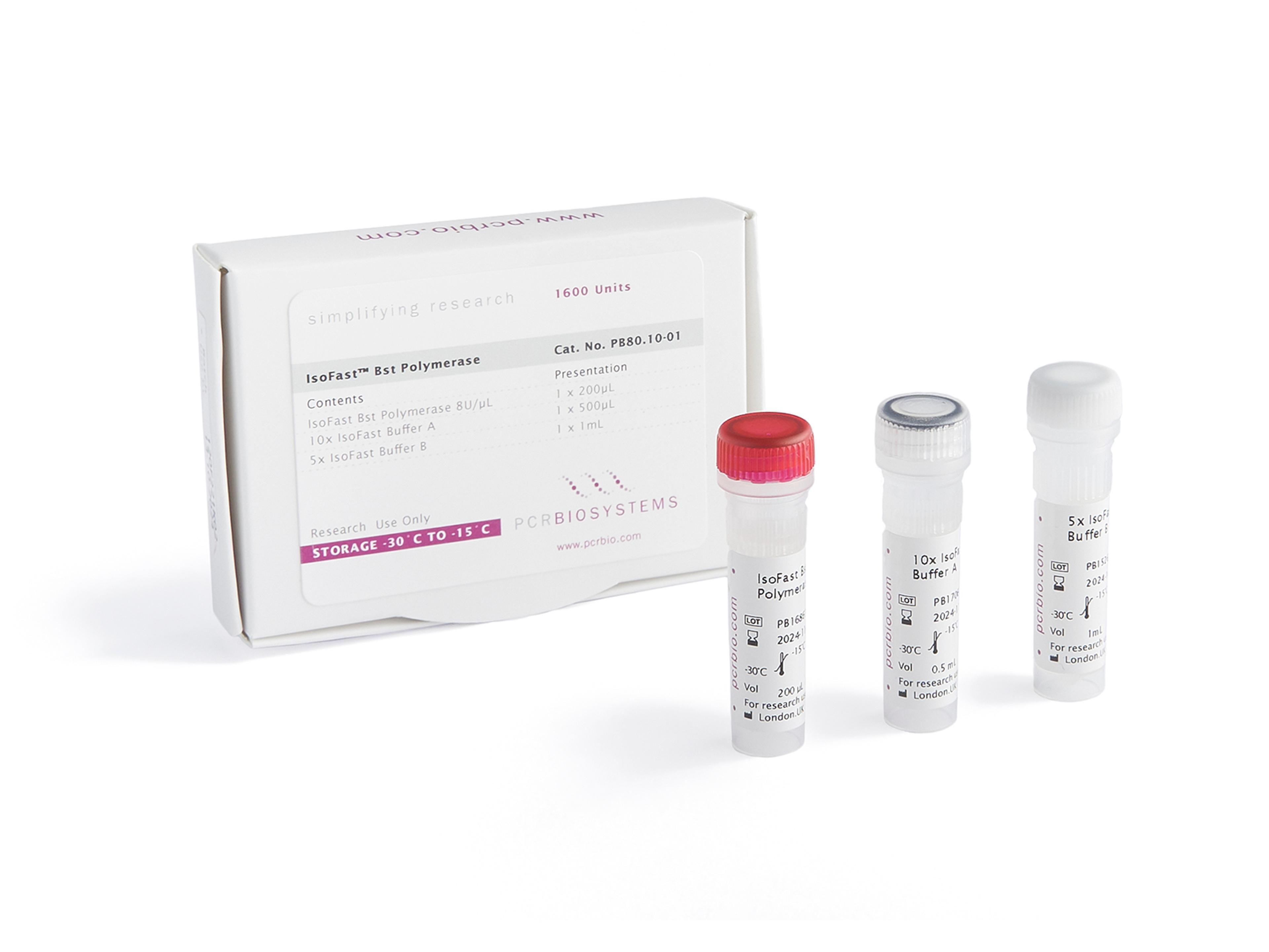 Isothermal strand displacing polymerase