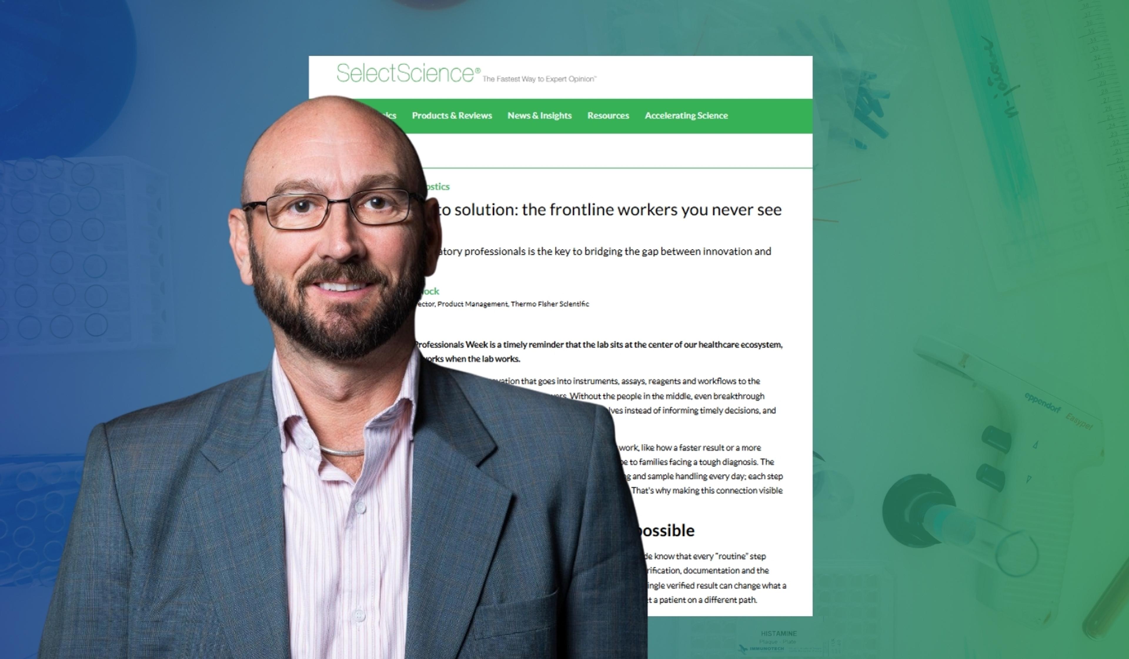  Jon Sherlock, Senior Director, Product Management, Thermo Fisher Scientific