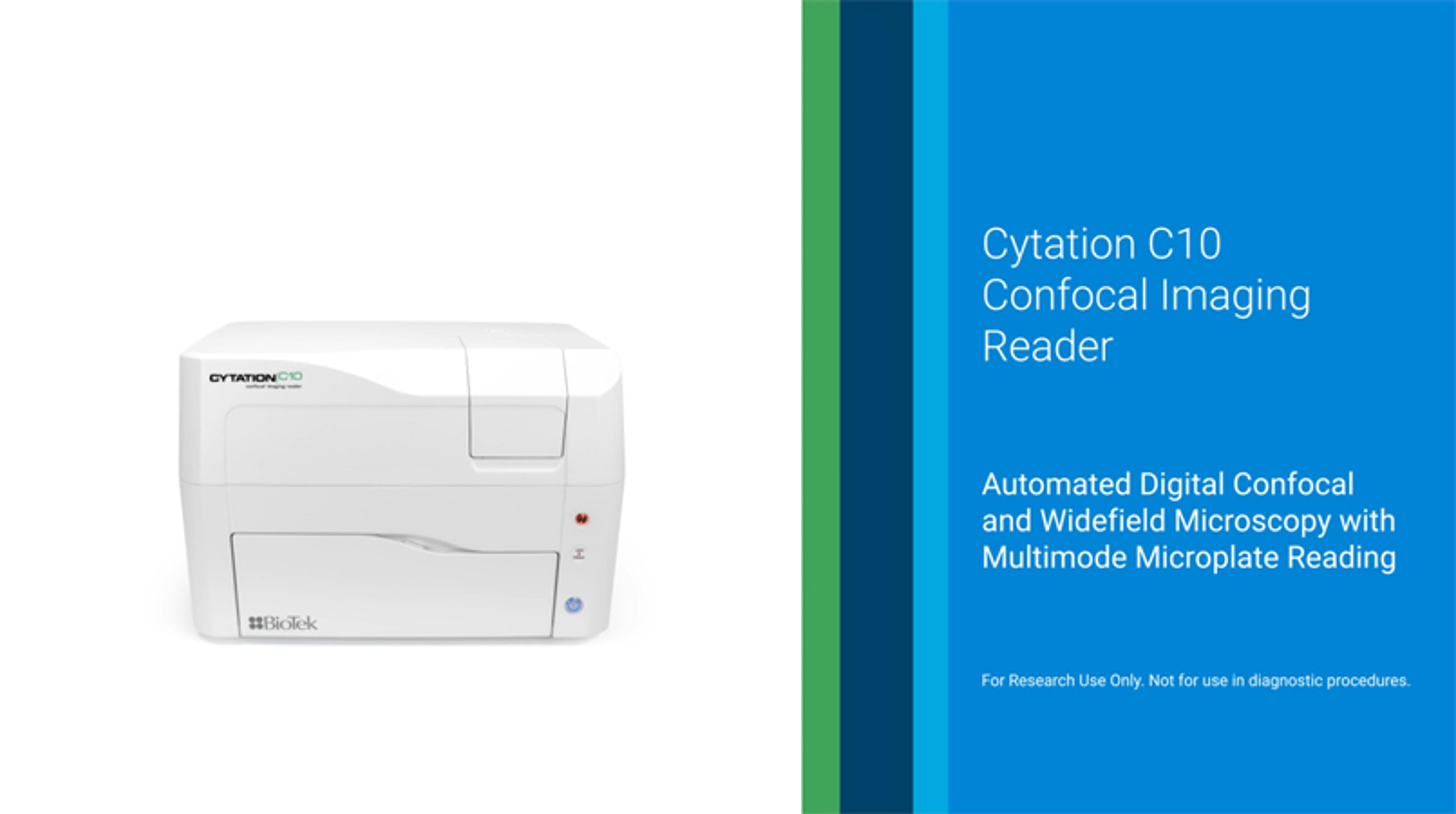 Automated digital confocal and widefield microscopy with multimode microplate reading Automated digital confocal and widefield microscopy with multimode microplate reading