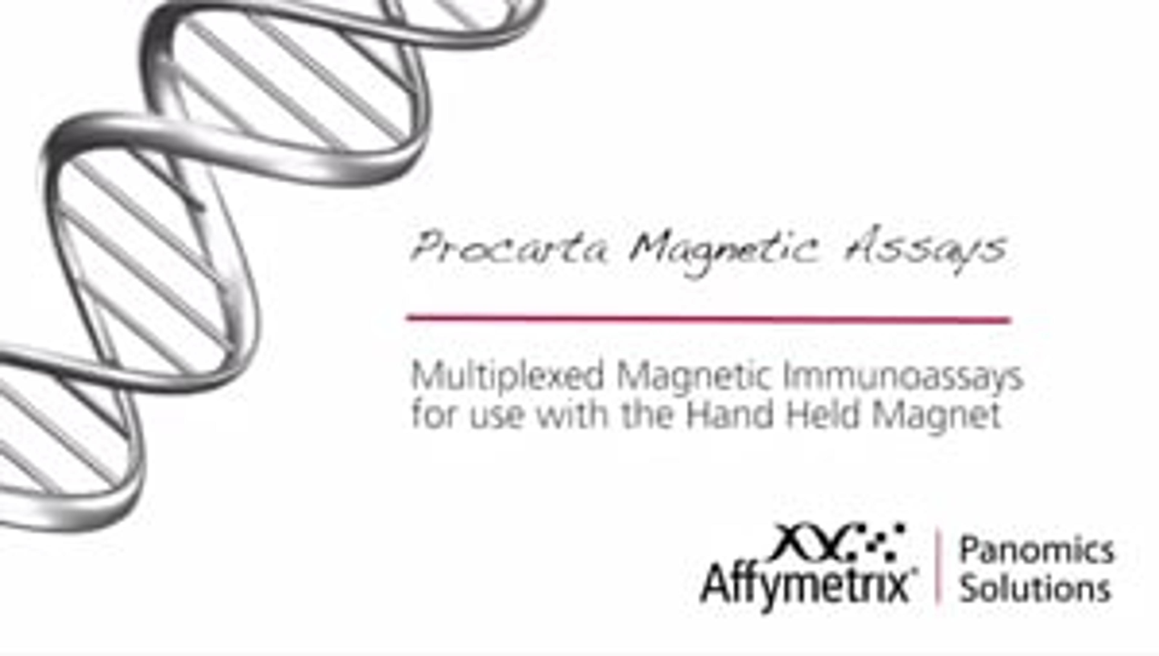 Magnetic Assays Tutorial: Using the Hand Held Magnet Magnetic Assays Tutorial: Using the Hand Held Magnet