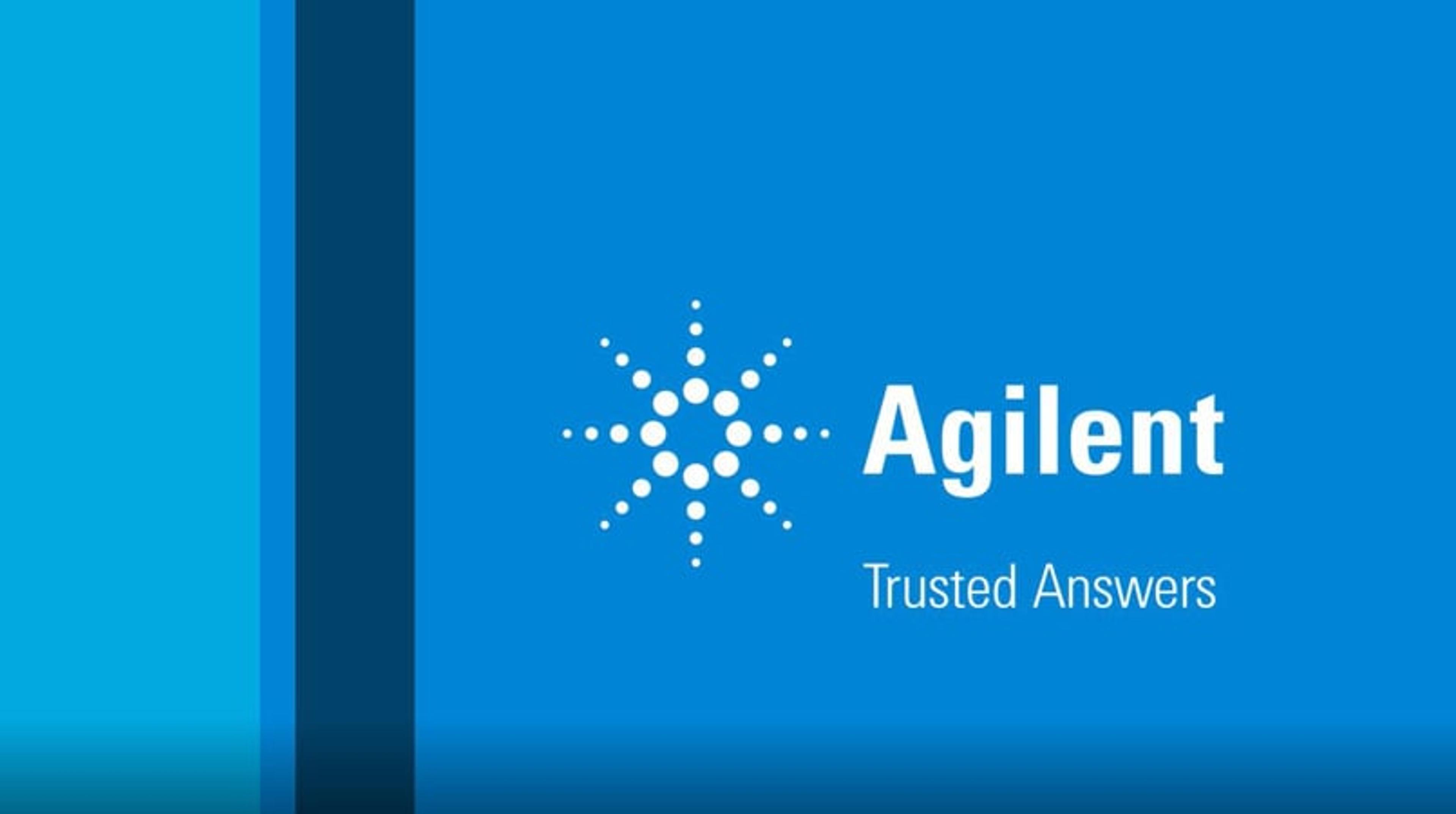 Be Agilent sure of your biologic's critical quality attributes Be Agilent sure of your biologic's critical quality attributes